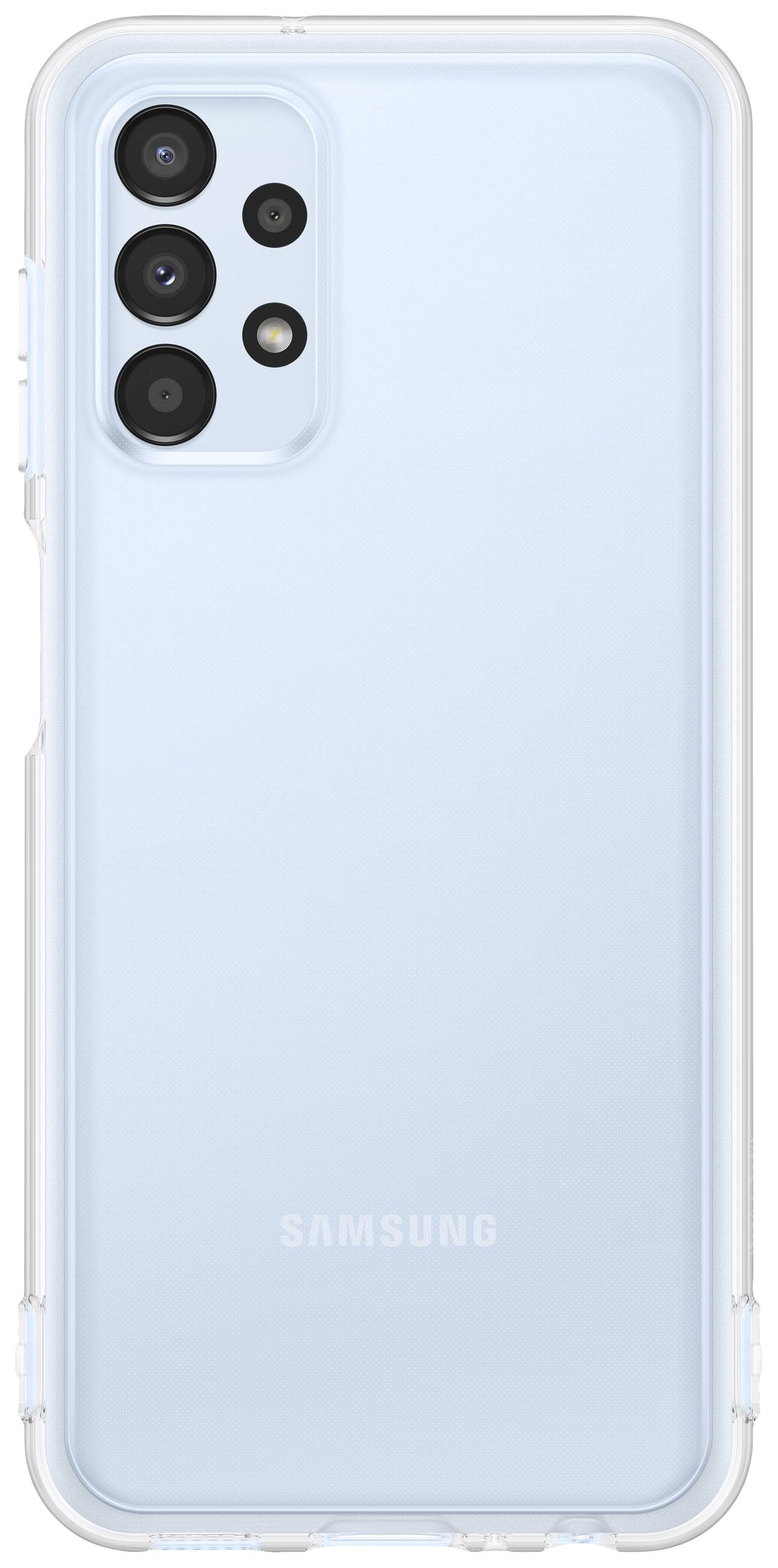 Samsung Soft Clear Cover Backcover Samsung Galaxy A13 Transparent Stoßfest EF-QA135TTEGWW