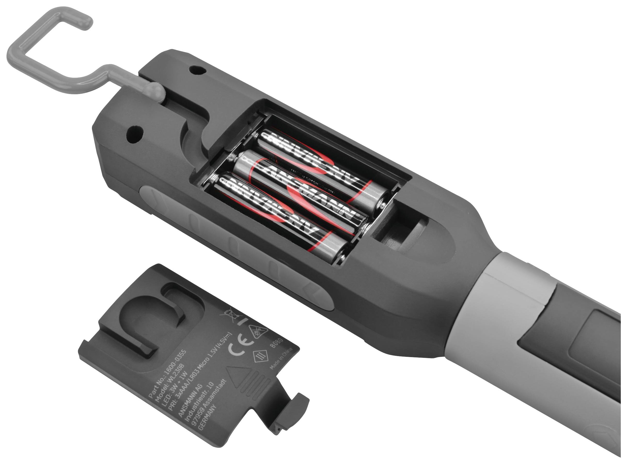 Ansmann WL230B Arbeitsleuchte batteriebetrieben 230lm 170g