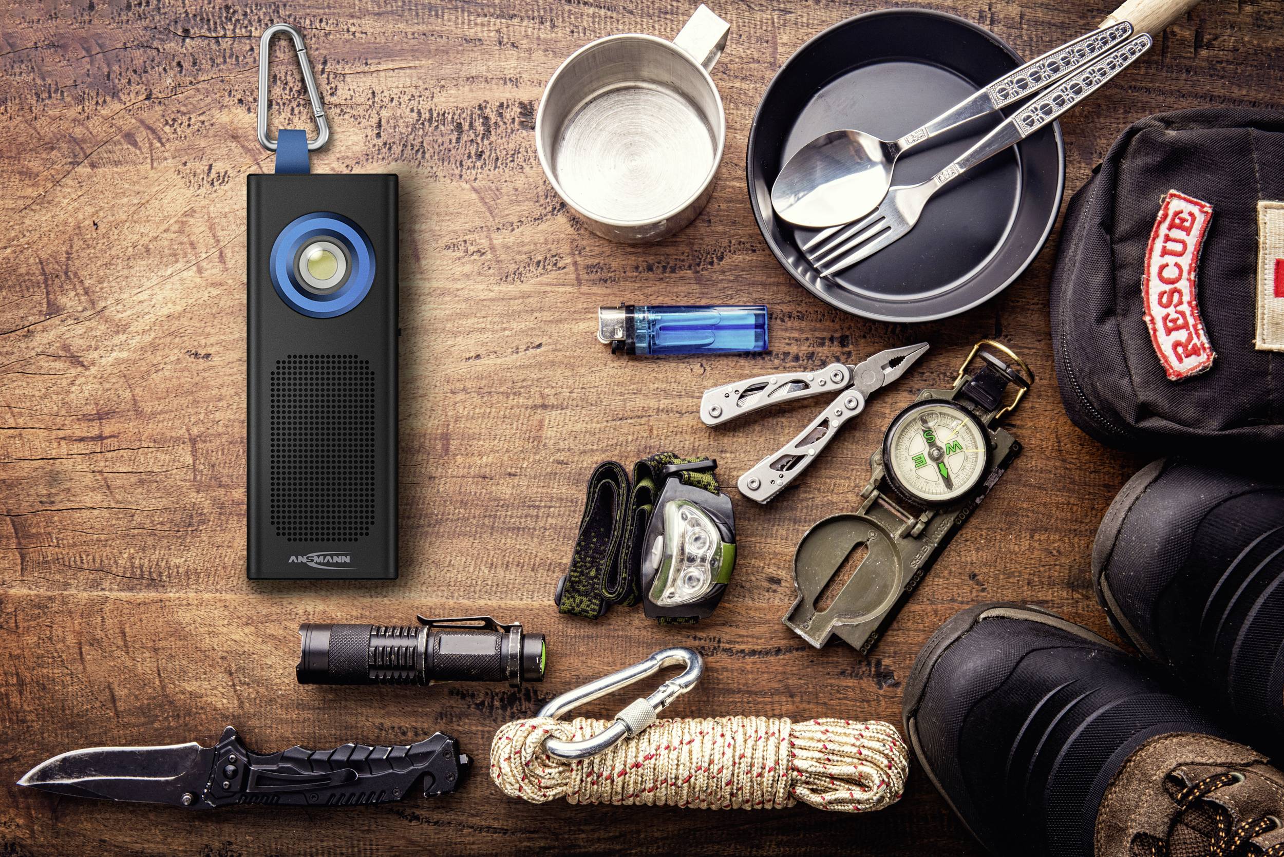 Ansmann WL500R-Sound LED Arbeitsleuchte akkubetrieben 500 lm 186 g