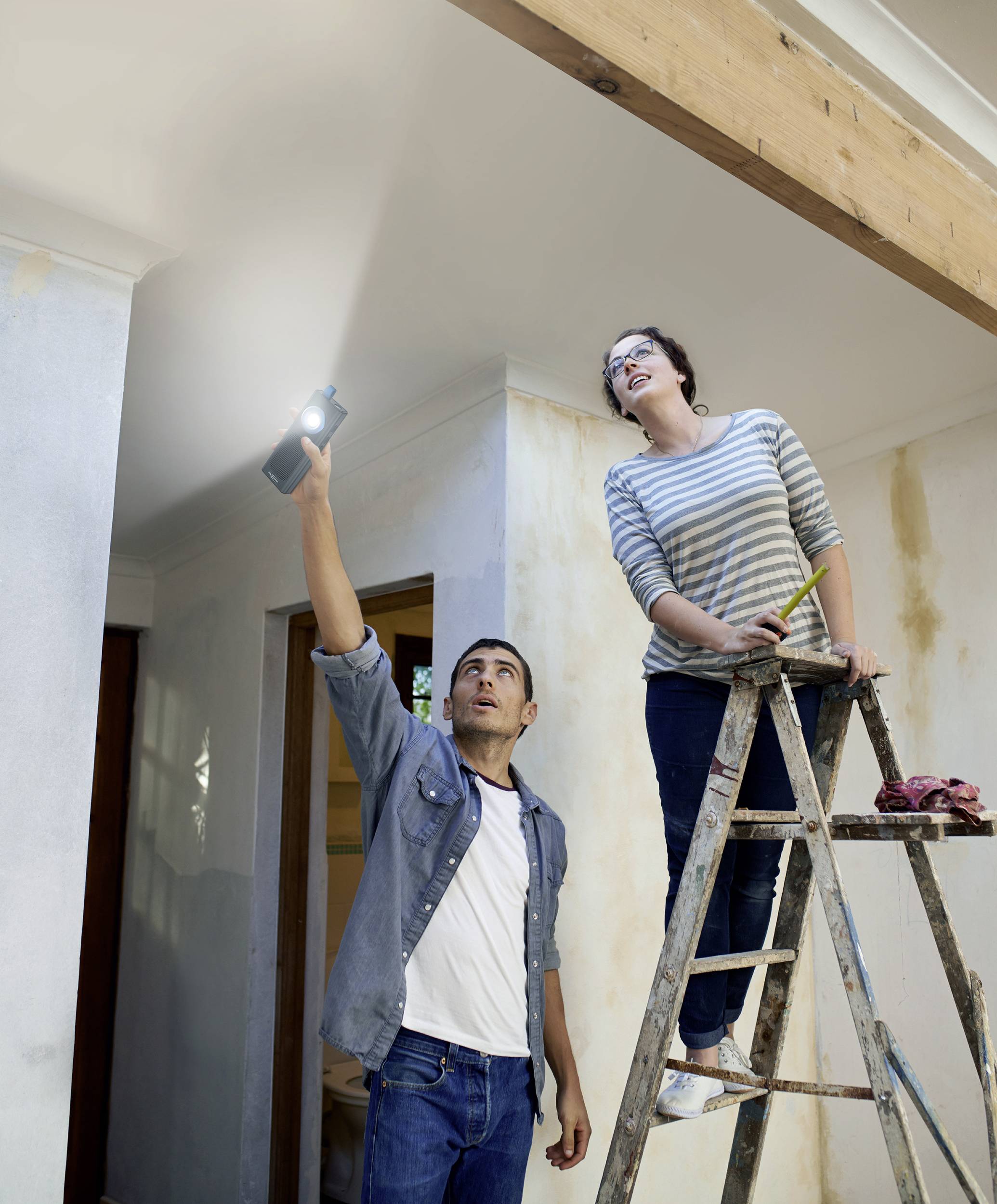 Ansmann WL500R-Sound LED Arbeitsleuchte akkubetrieben 500 lm 186 g