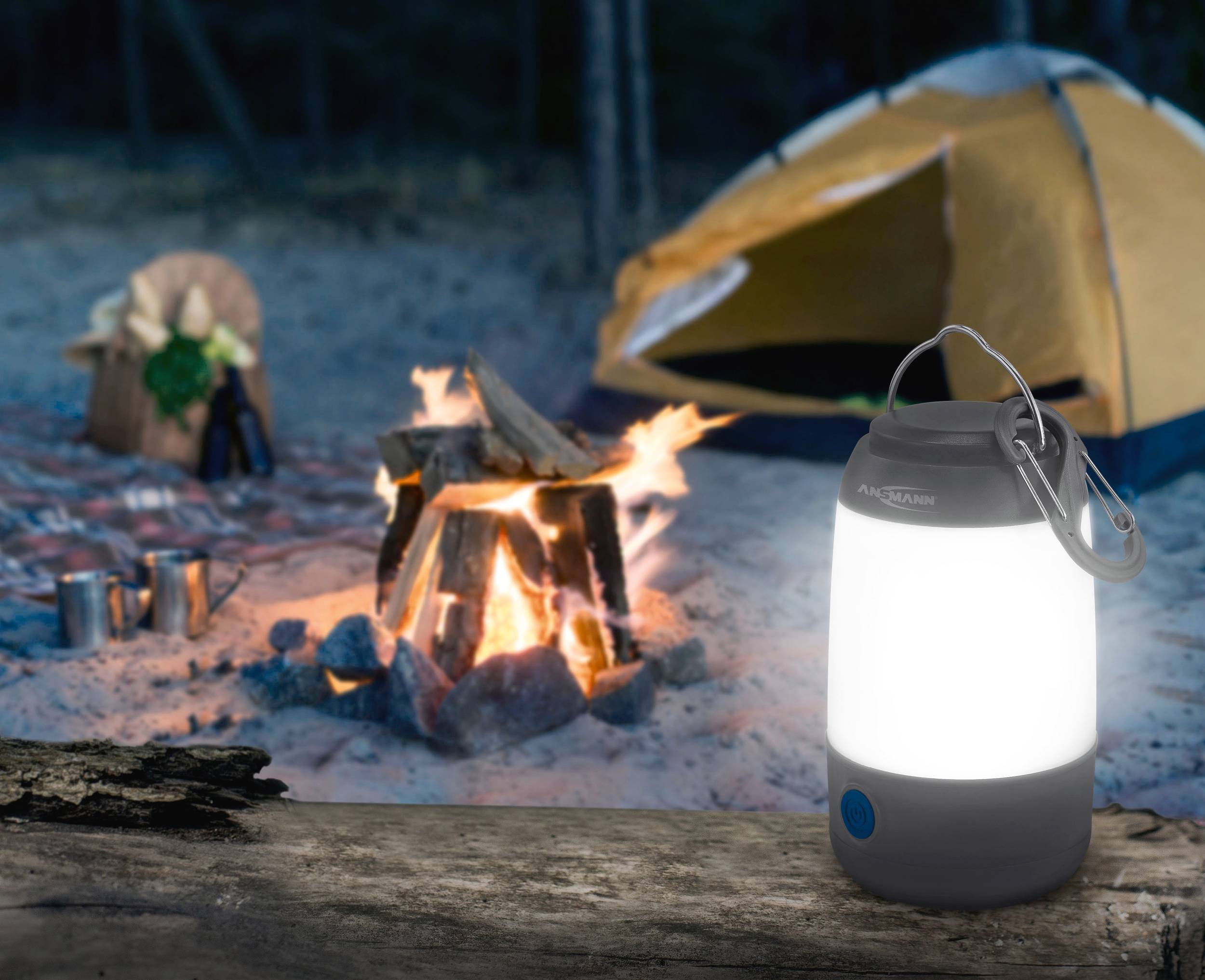 Ansmann Mini Camping Lantern LED Camping-Leuchte batteriebetrieben 70 lm 120 g