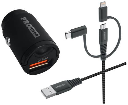 ProUser Kfz-Ladegerät USB-Ladeport