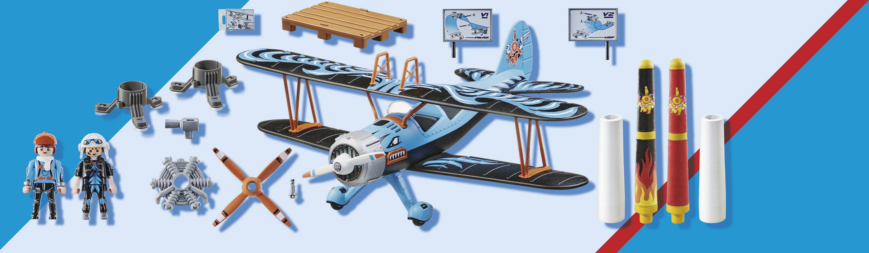 Playmobil® Stuntshow Doppeldecker Phönix 70831