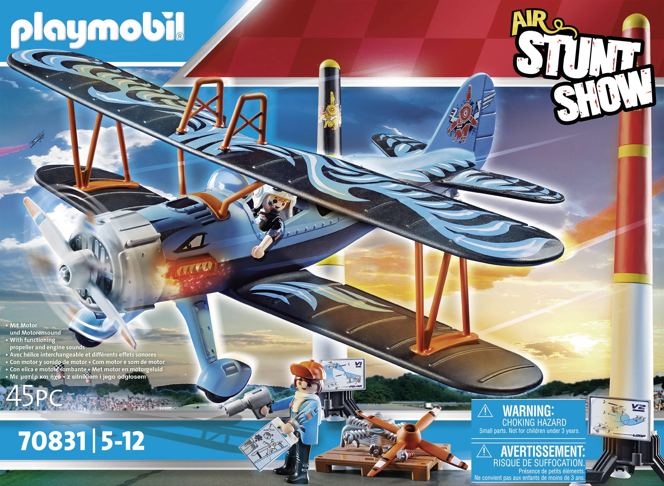 Playmobil® Stuntshow Doppeldecker Phönix 70831