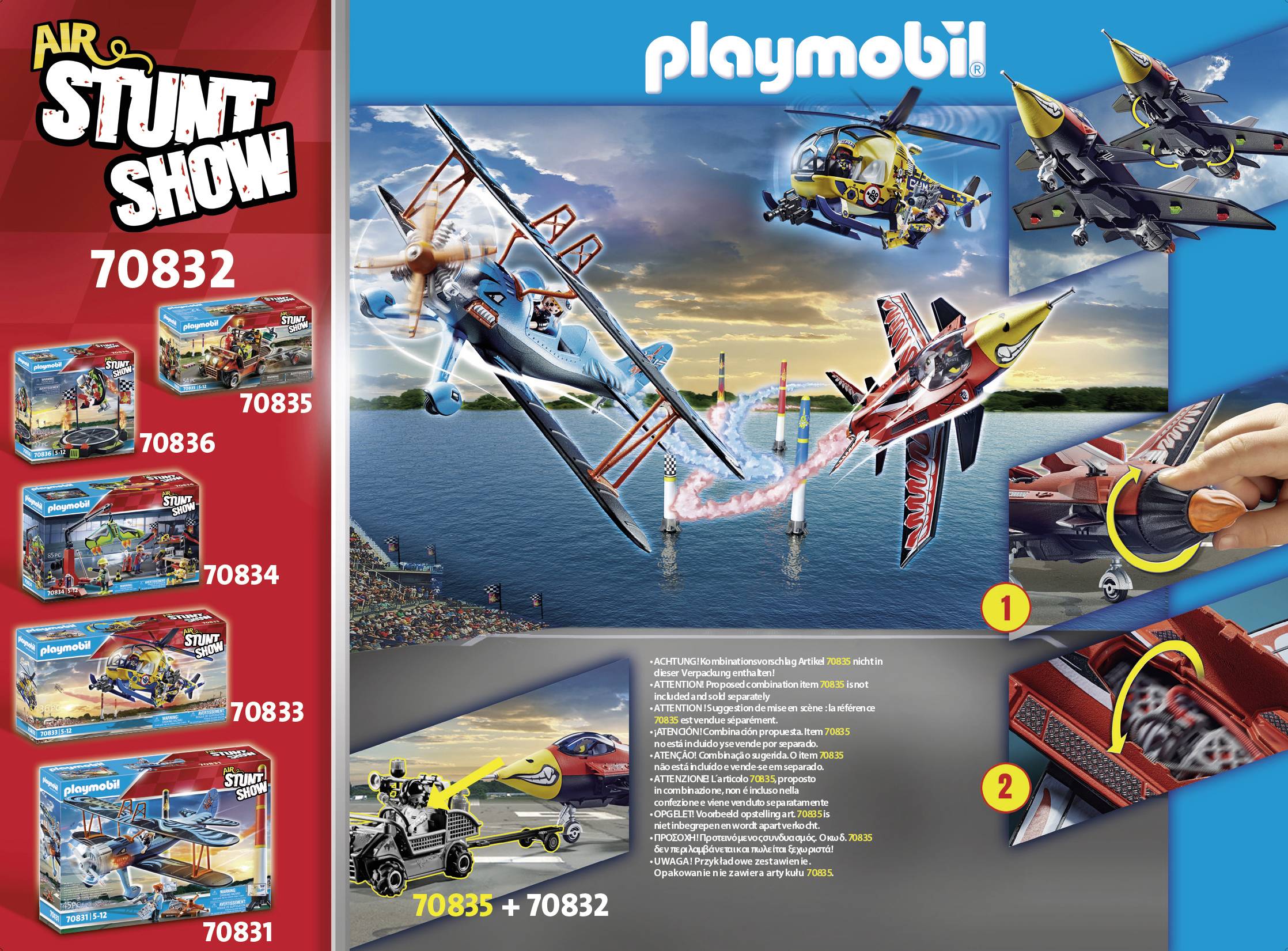 Playmobil® Stuntshow Düsenjet Eagle 70832