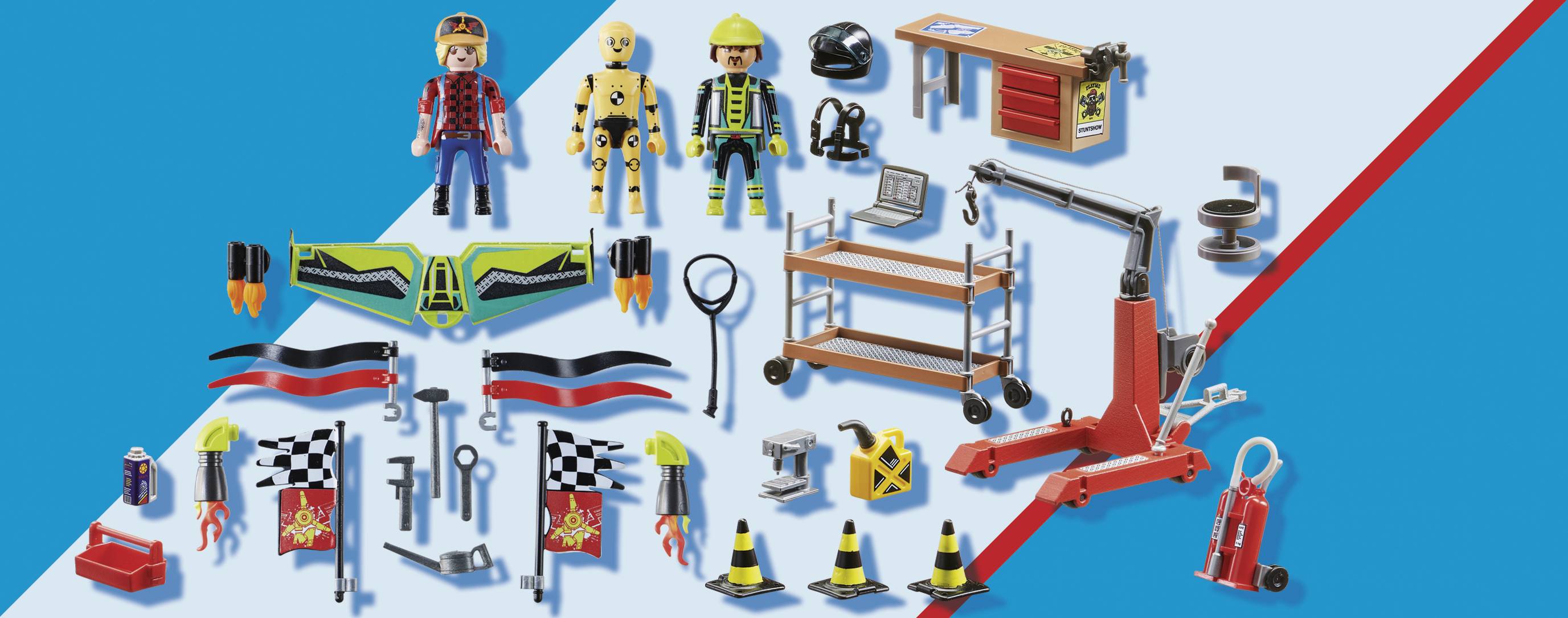 Playmobil® Stuntshow Servicestation 70834