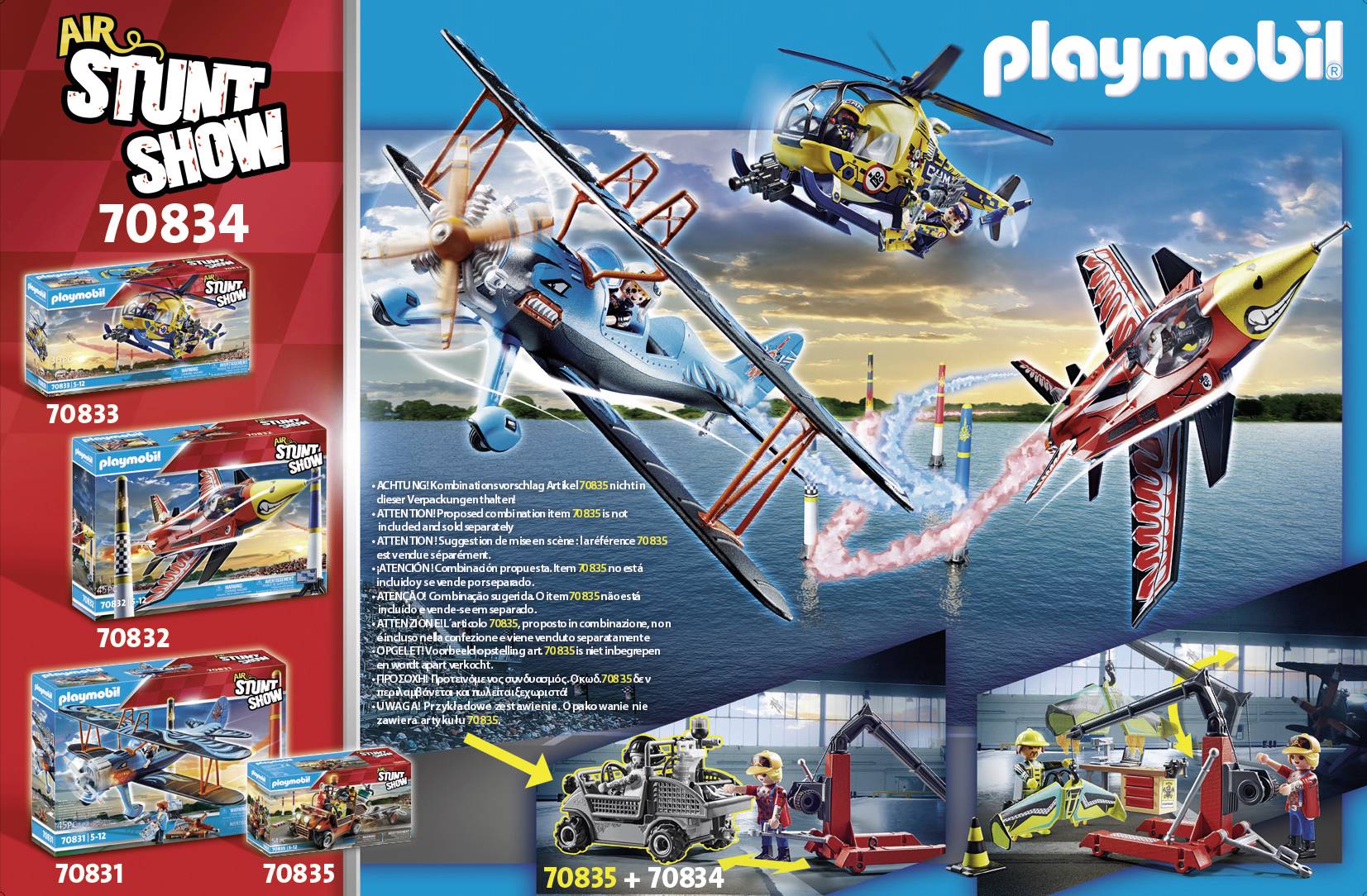 Playmobil® Stuntshow Servicestation 70834