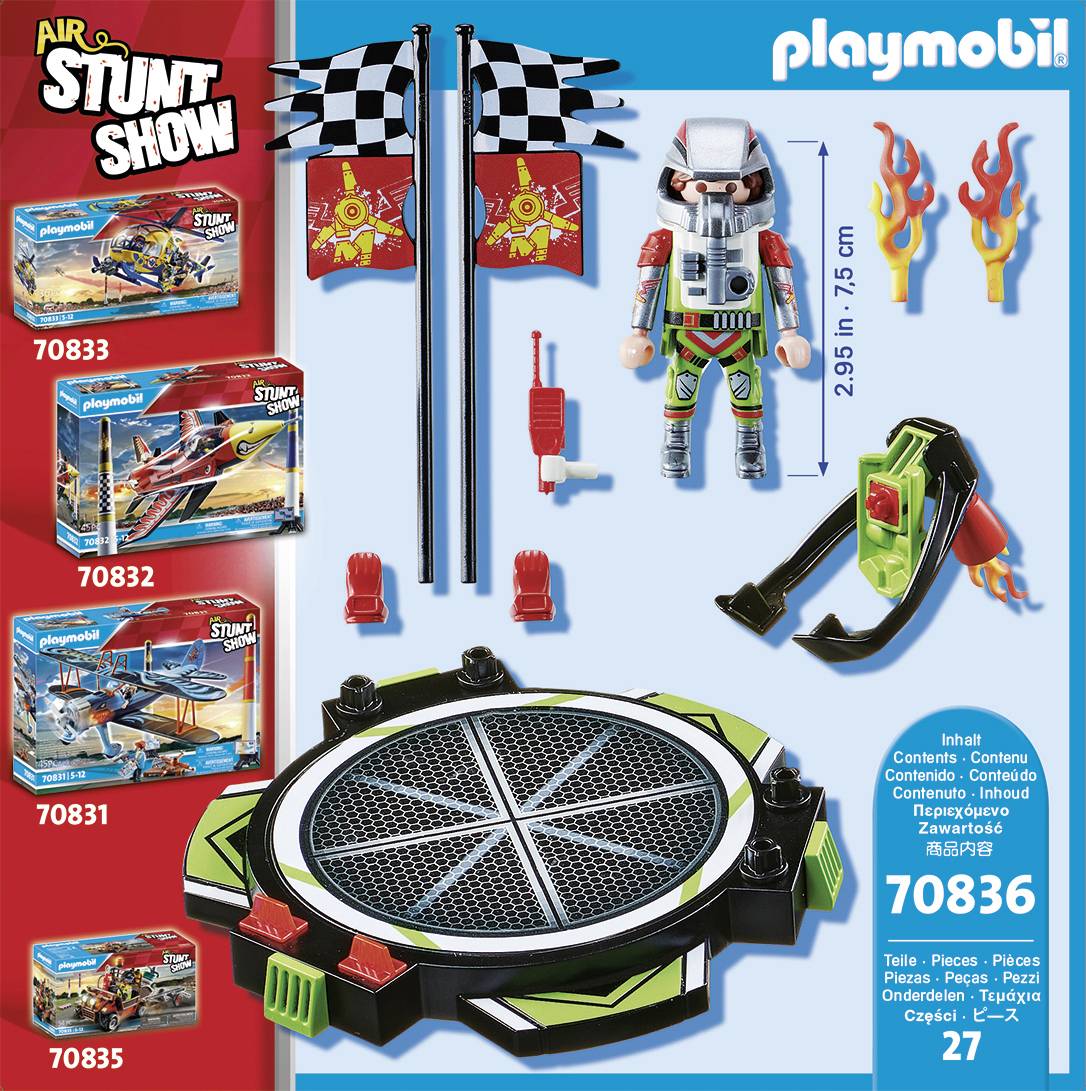 Playmobil® Stuntshow Jetpack-Flieger 70836