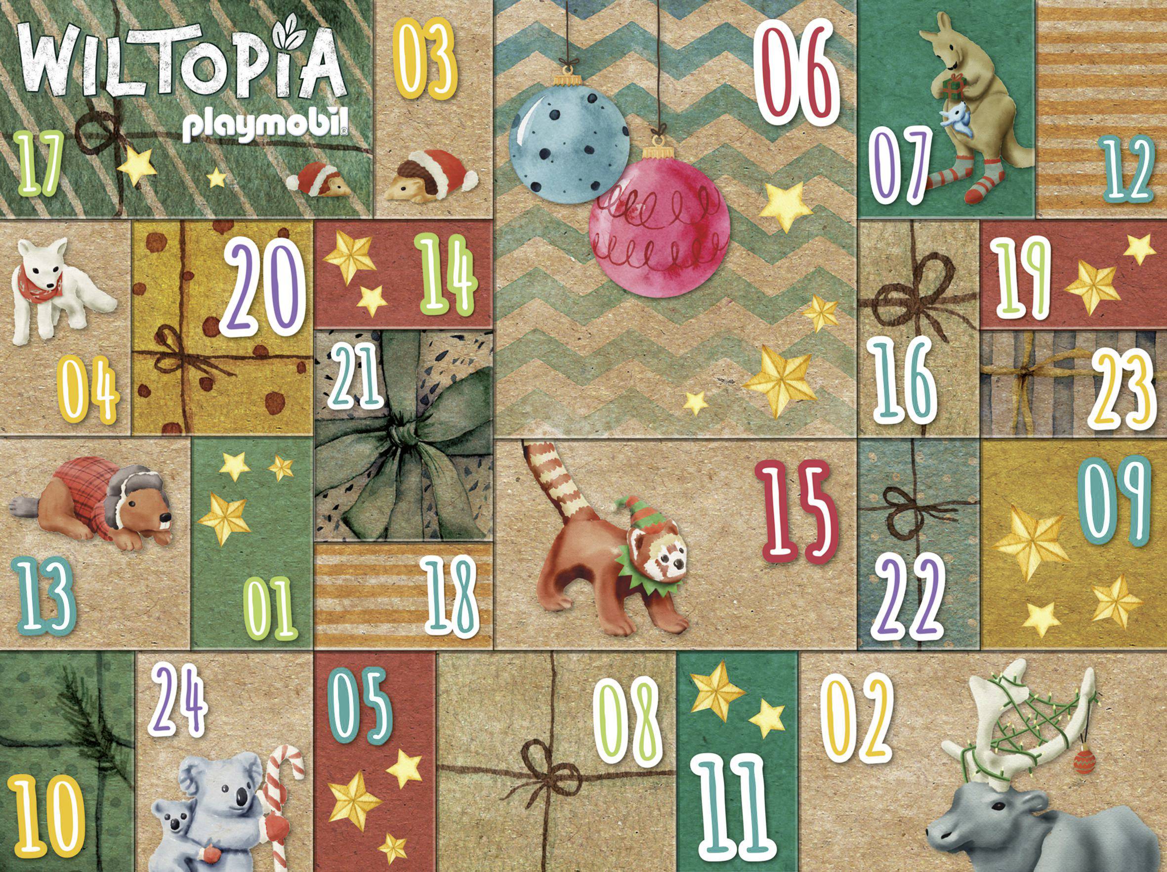 Playmobil® Wiltopia Adventskalender Tierische Weltreise 71006