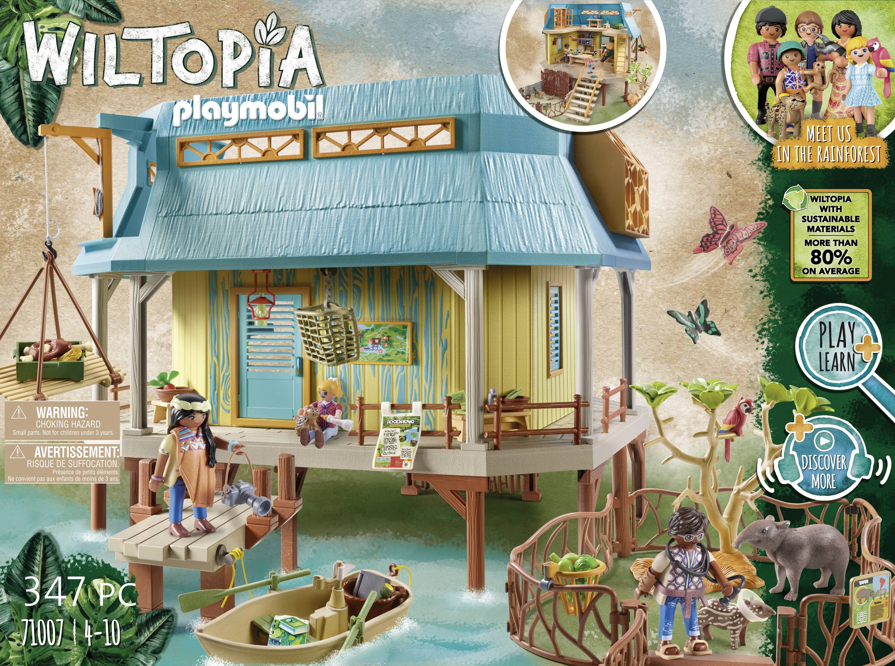 Playmobil® Wiltopia Tierpflegestation 71007