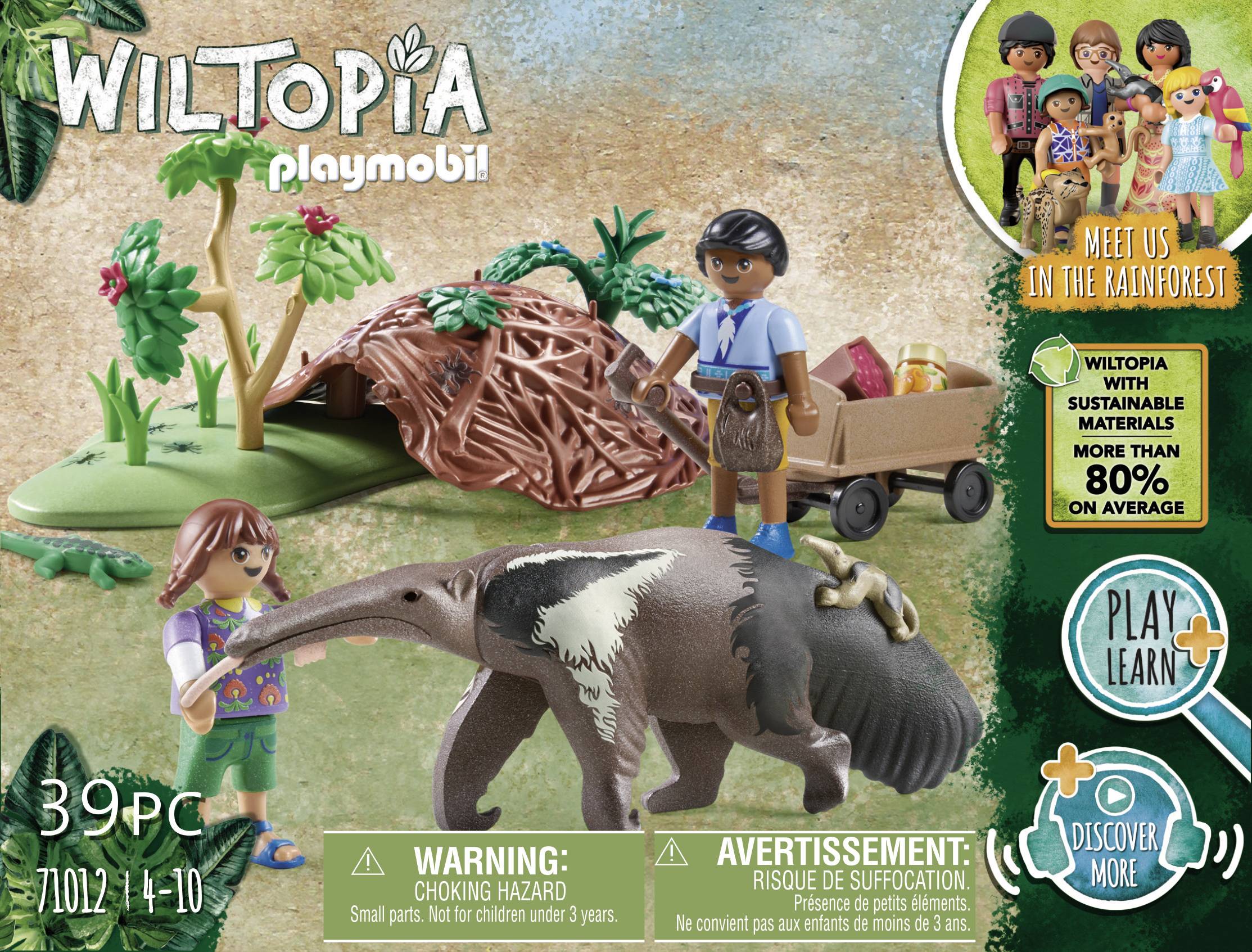 Playmobil® Wiltopia Ameisenbärpflege 71012