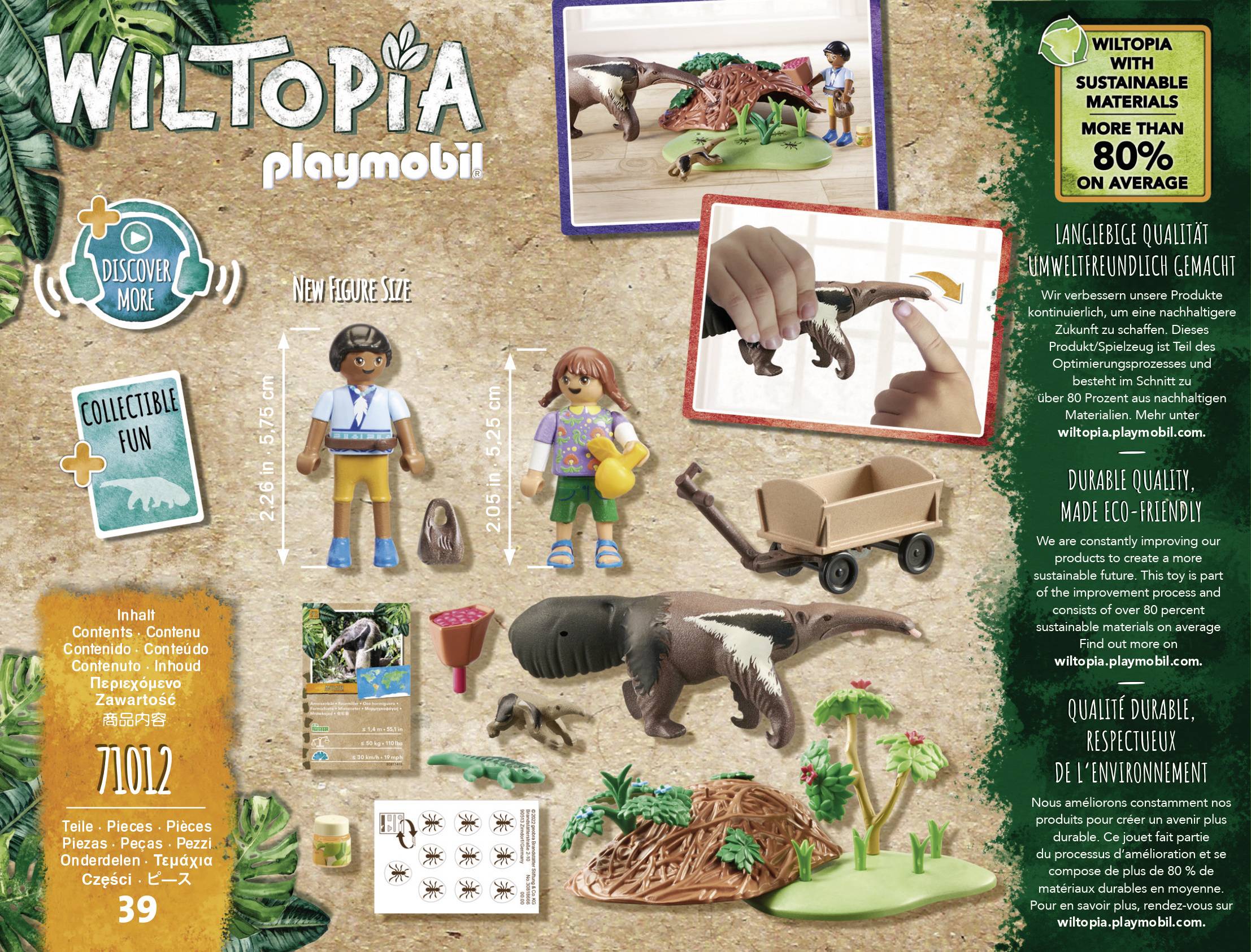 Playmobil® Wiltopia Ameisenbärpflege 71012