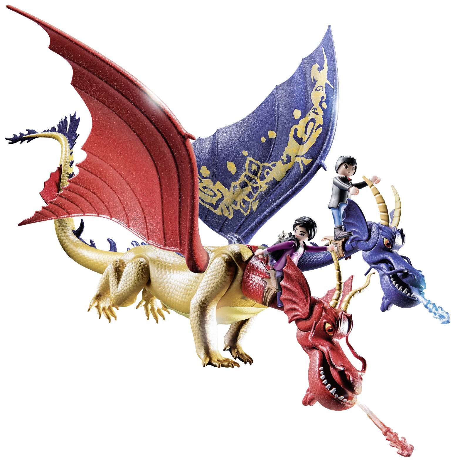Playmobil® Dragons Dragons: The Nine Realms - Wu & Wei mit Jun 71080