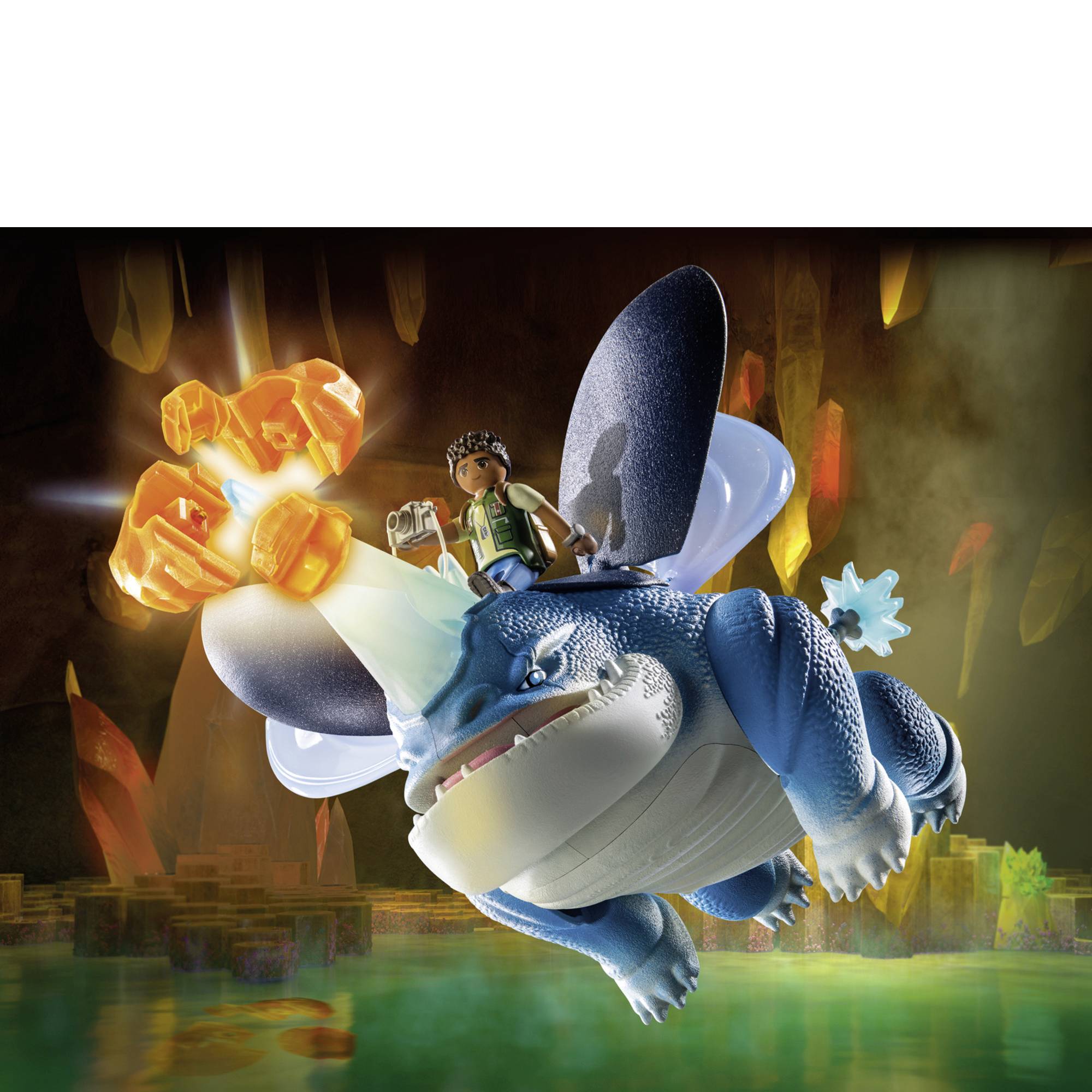 Playmobil® Dragons Dragons: The Nine Realms - Plowhorn & D'Angelo 71082