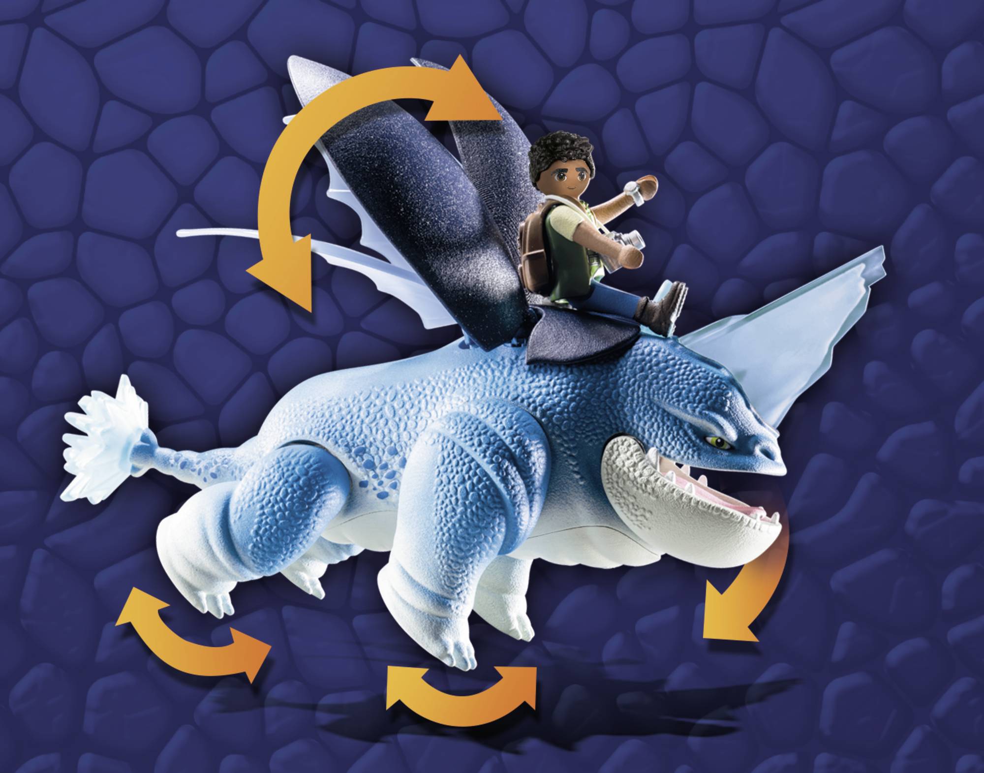 Playmobil® Dragons Dragons: The Nine Realms - Plowhorn & D'Angelo 71082