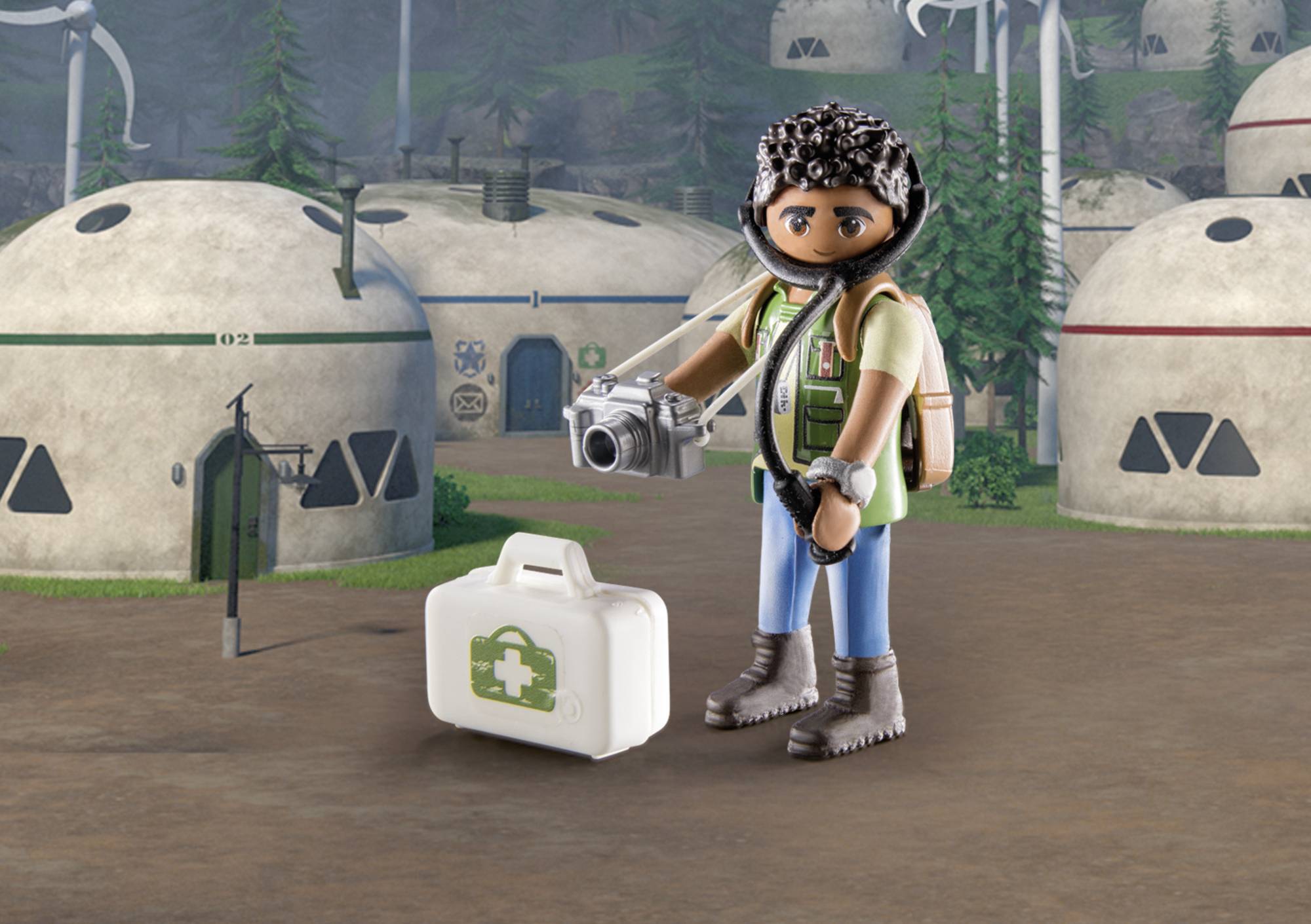 Playmobil® Dragons Dragons: The Nine Realms - Plowhorn & D'Angelo 71082