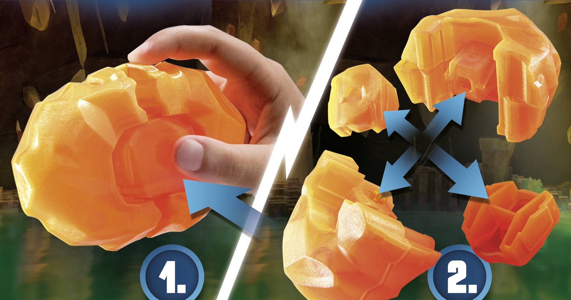 Playmobil® Dragons Dragons: The Nine Realms - Plowhorn & D'Angelo 71082