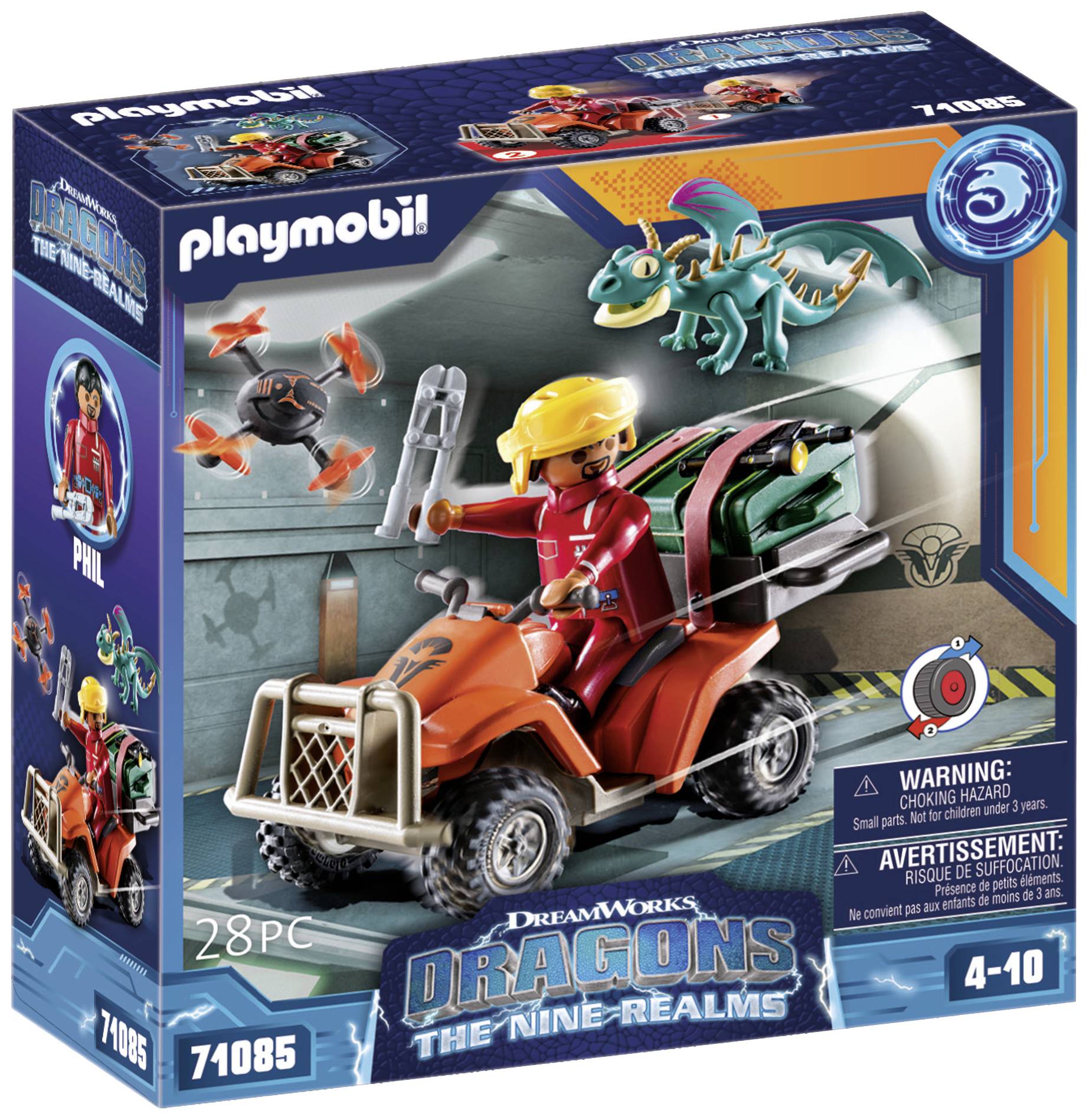 Playmobil® Dragons Dragons: The Nine Realms - Icaris Quad & Phil 71085