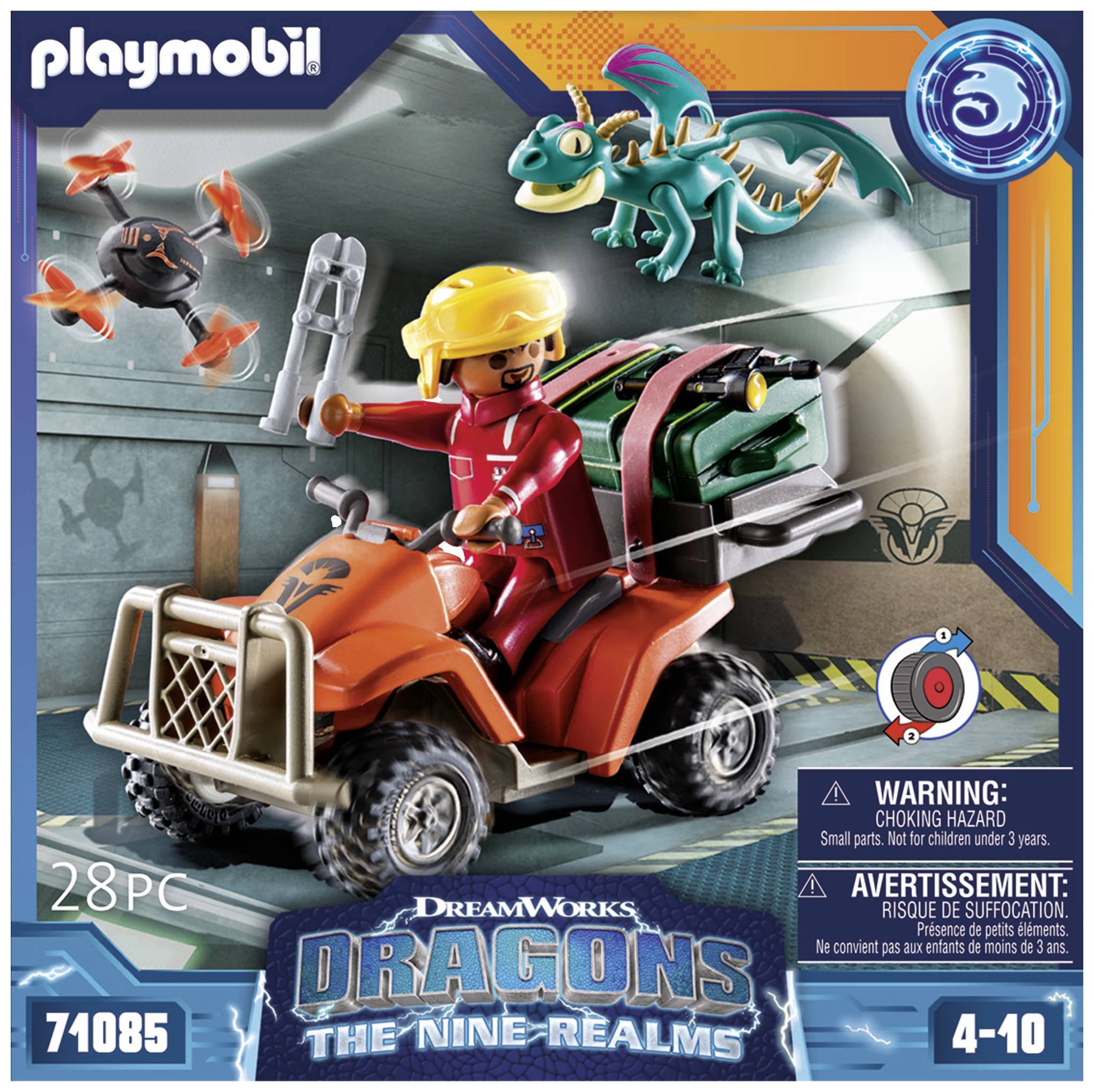 Playmobil® Dragons Dragons: The Nine Realms - Icaris Quad & Phil 71085