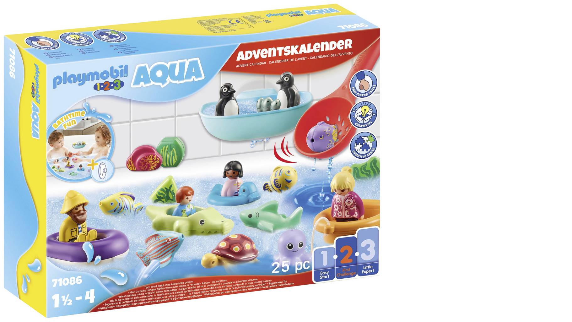 Playmobil 123 AQUA Adventskalender Badespa 71086 Digitalo Playmobil 123 AQUA Adventskalender Badespa 71086 Digitalo