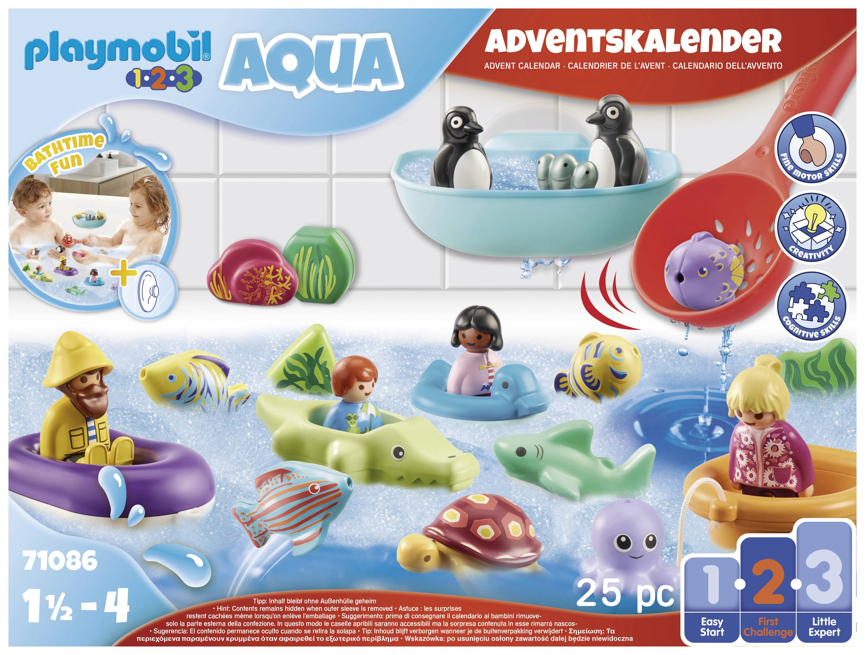 Playmobil® 123 AQUA Adventskalender Badespaß 71086