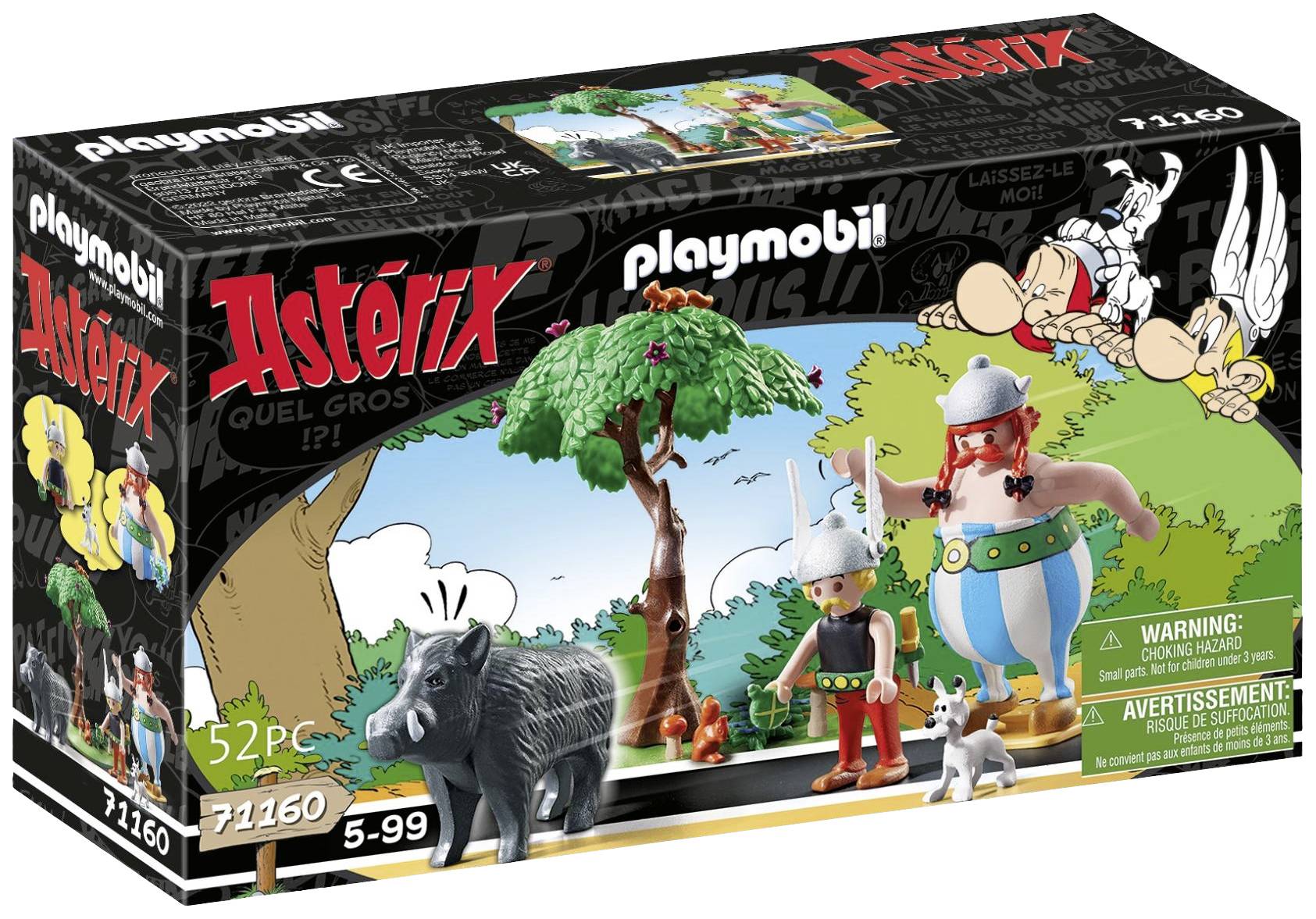 Playmobil® Asterix Wildschweinjagd 71160