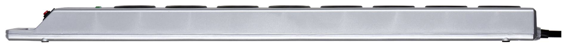 Brennenstuhl 1153340318 Überspannungsschutz-Steckdosenleiste Silber Schutzkontakt 1 St.