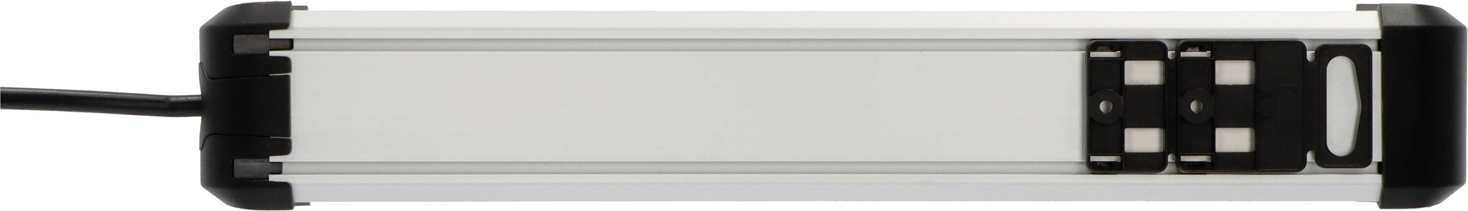 Brennenstuhl 1391010400 Überspannungsschutz-Steckdosenleiste Aluminium (eloxiert), Schwarz Schutzkontakt 1St.