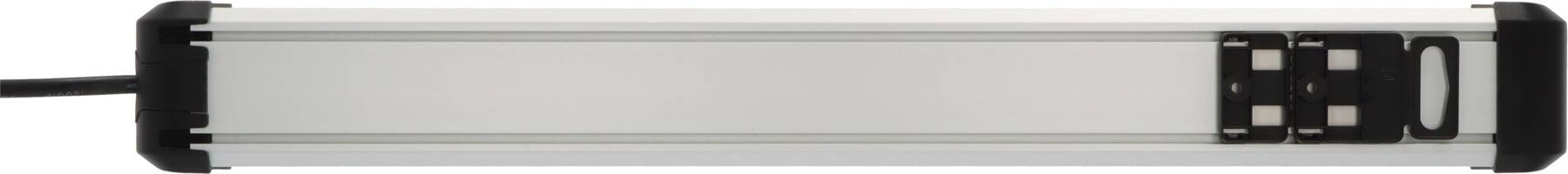 Brennenstuhl 1391010800 Überspannungsschutz-Steckdosenleiste Aluminium (eloxiert), Schwarz Schutzkontakt 1 St.