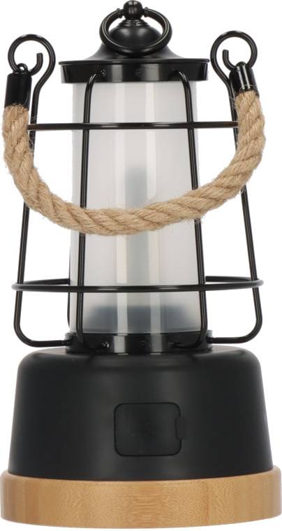 Brennenstuhl 1171800 1171800 LED Camping-Leuchte 350 lm akkubetrieben 570 g Schwarz, Bambus