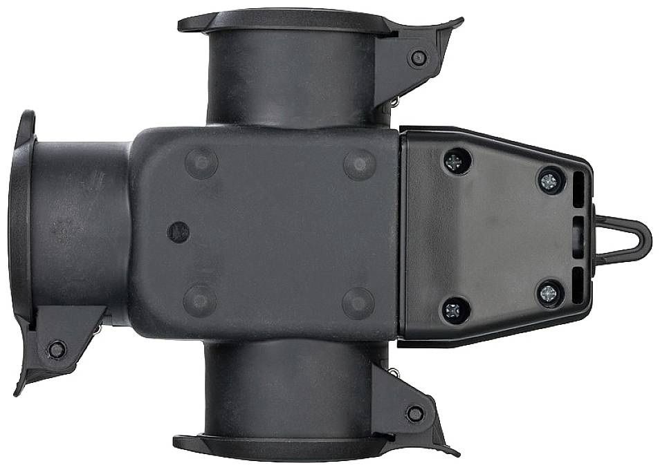 Brennenstuhl 1082120 3fach-Kupplung Gummi 230 V Schwarz IP44