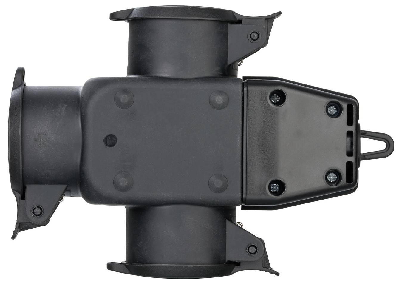 Brennenstuhl 1082120 3fach-Kupplung Gummi 230 V Schwarz IP44