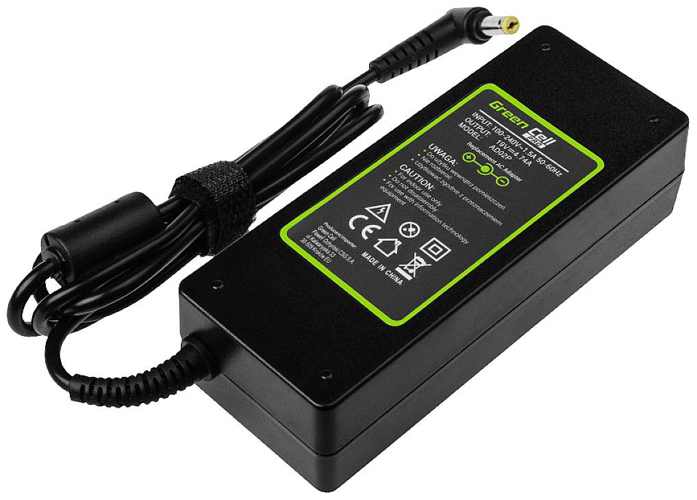 Green Cell AD02P Notebook-Netzteil 90 W 19 V 4.74 A Passend für Marke: Acer