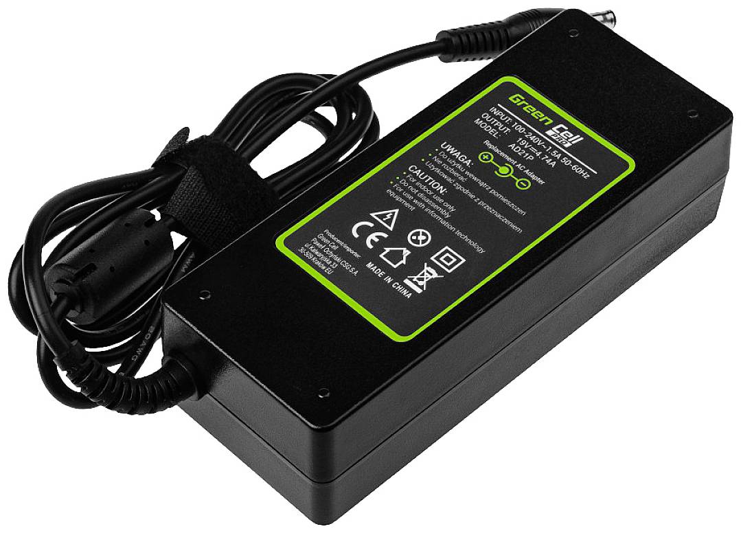 Green Cell AD21P Notebook-Netzteil 90 W 19 V 4.74 A Passend für Marke: Samsung