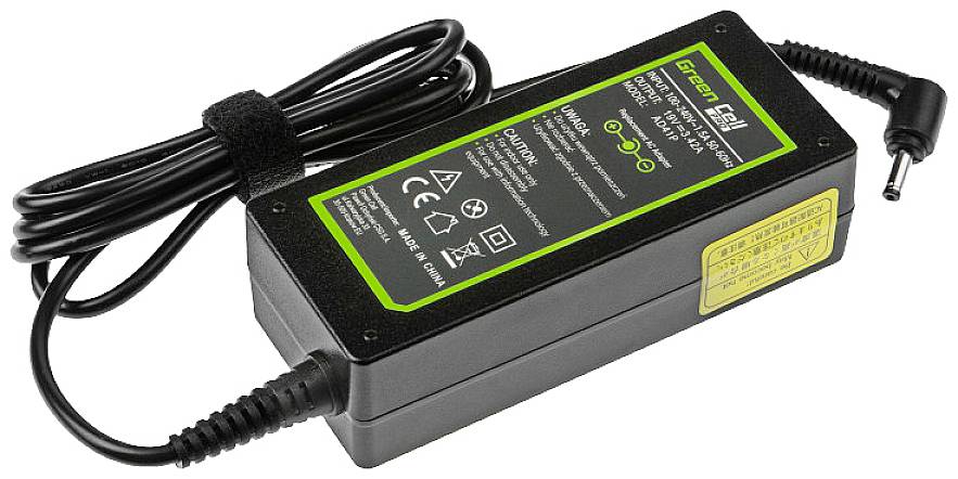 Green Cell AD41P Notebook-Netzteil 65 W 19 V 3.42 A Passend für Marke: Asus