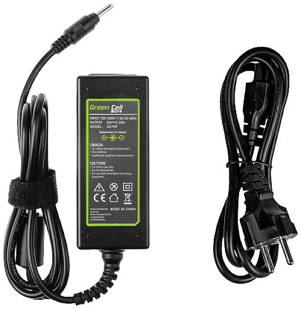 Green Cell AD76P Notebook-Netzteil 45 W 20 V 2.25 A Passend für Marke: Lenovo