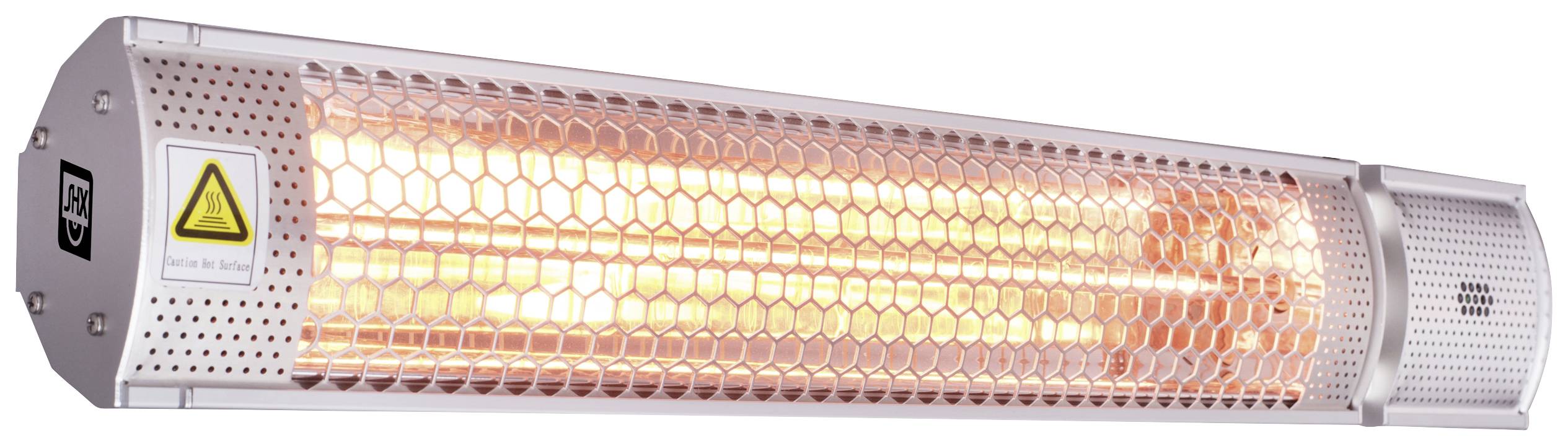 SHX SHXTH2000GF Terrassen-Strahler 2000W 10m² Silber