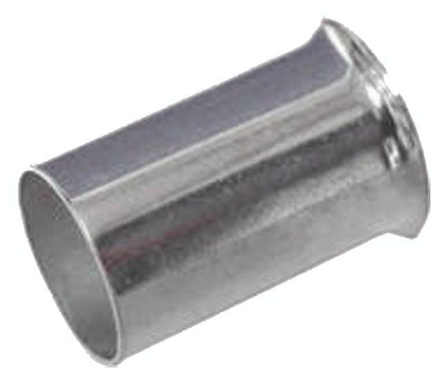 Intercable 180005 Aderendhülse 0.75mm² Unisoliert Zinn