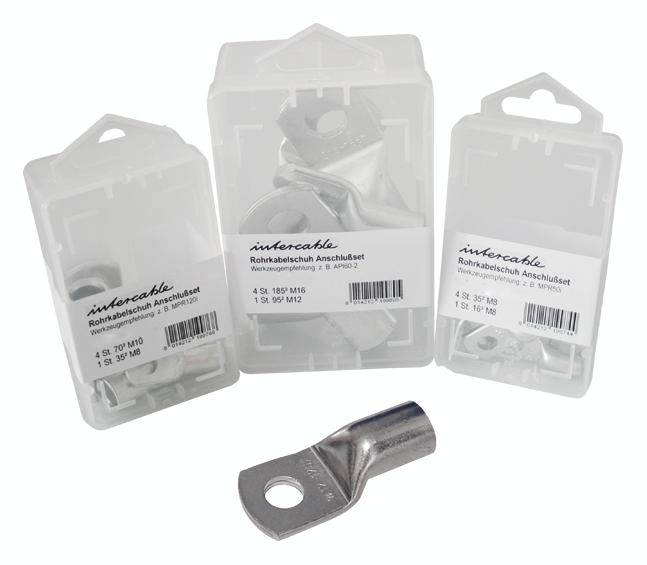 Intercable 182185 ICR2510SB10 Rohrkabelschuh 180 ° M10 25.00 mm² 1 St.