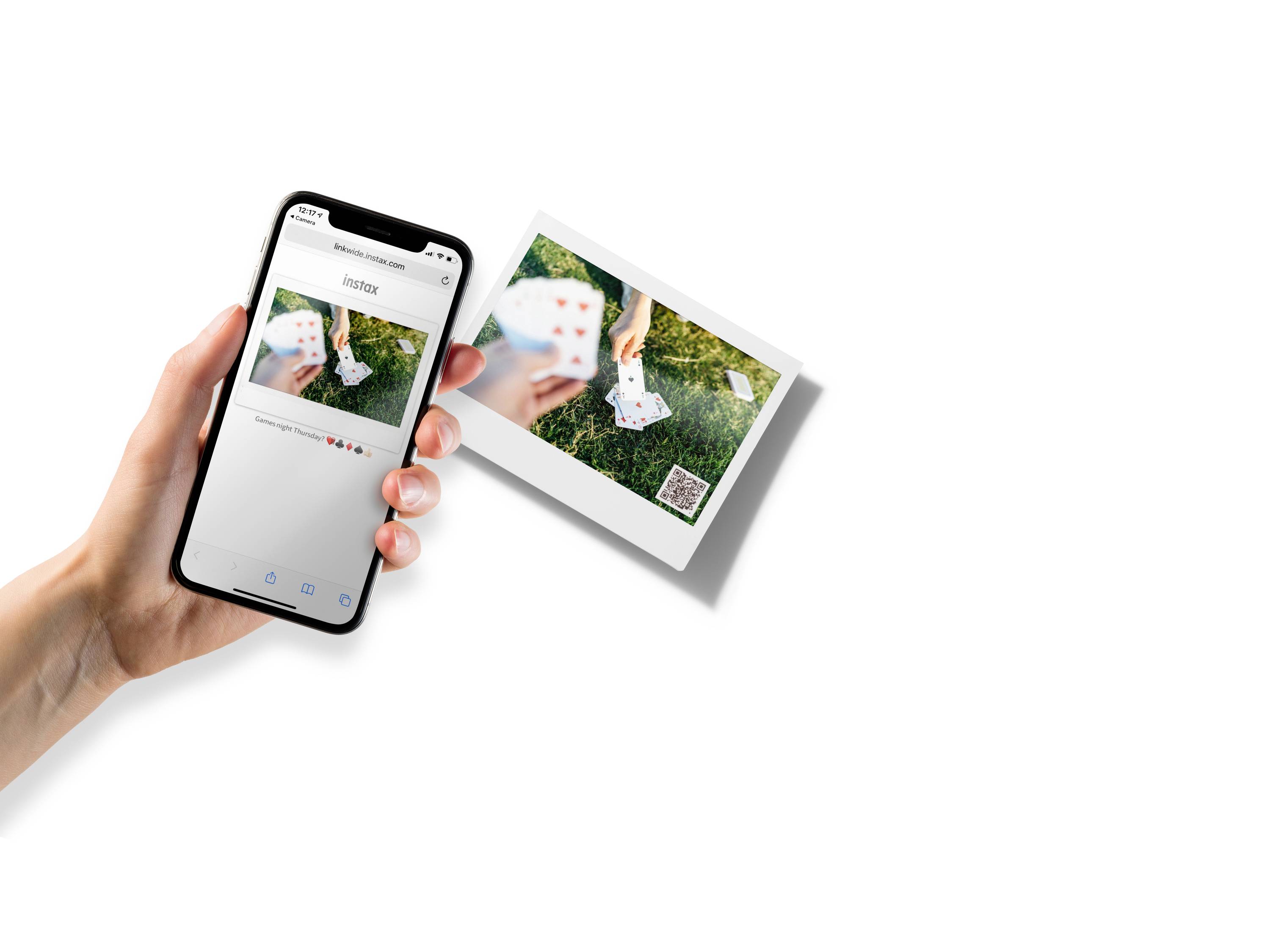 Fujifilm instax LINK WIDE A WHITE EX D Sofortbild-Drucker