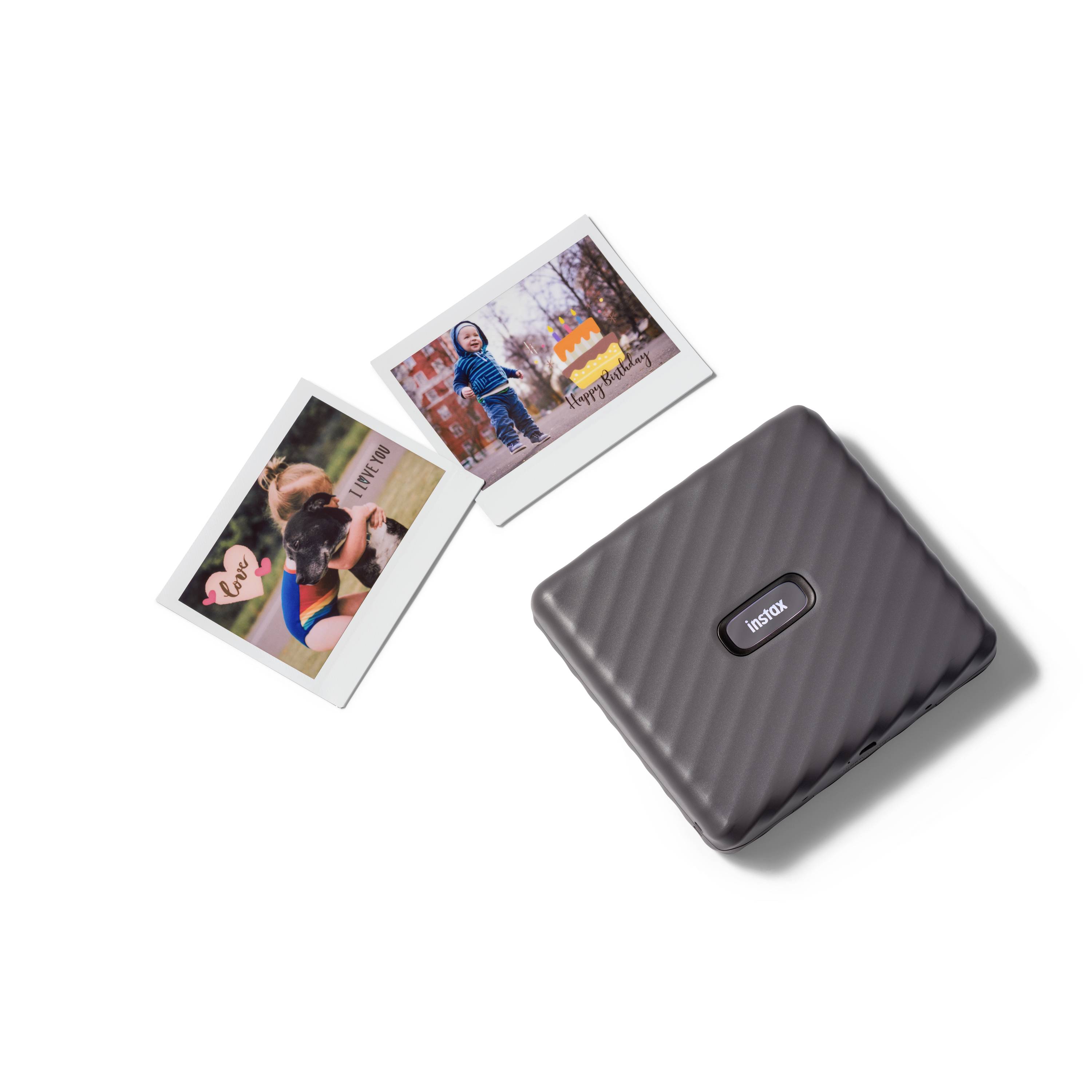 Fujifilm instax LINK WIDE M GRAY EX D Sofortbild-Drucker