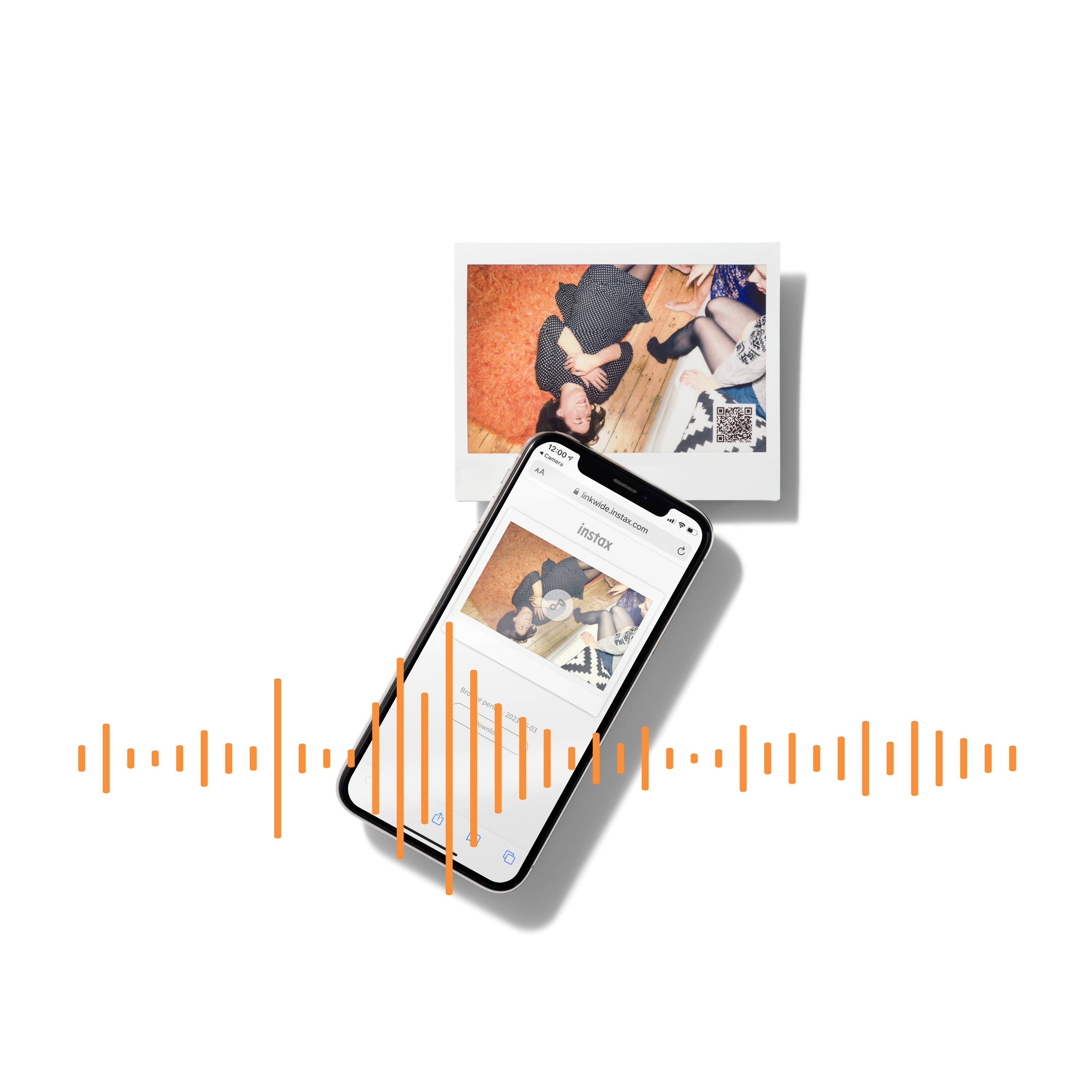 Fujifilm instax LINK WIDE M GRAY EX D Sofortbild-Drucker