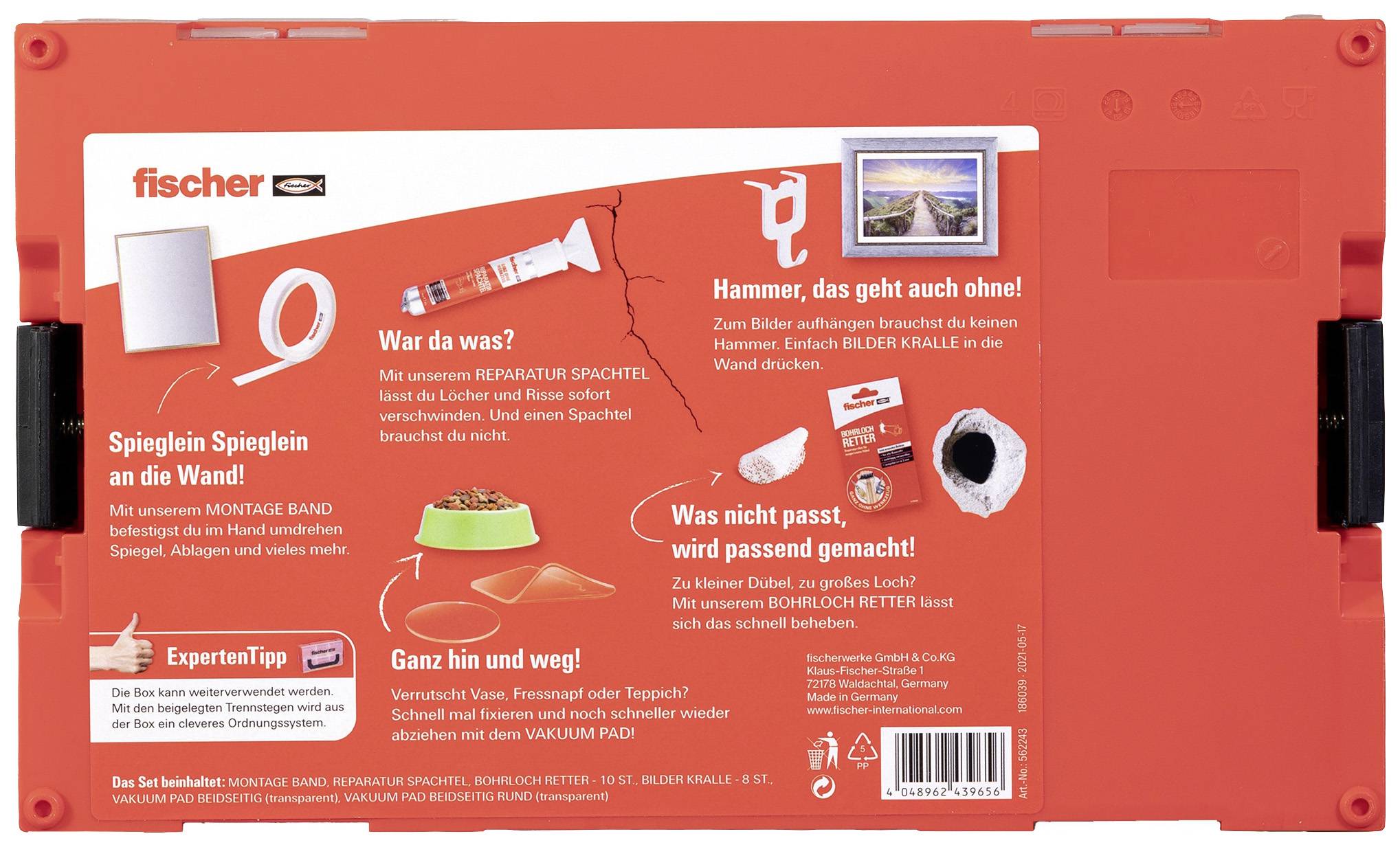 Fischer 562243 Sortimentsbox Inhalt 1 Set