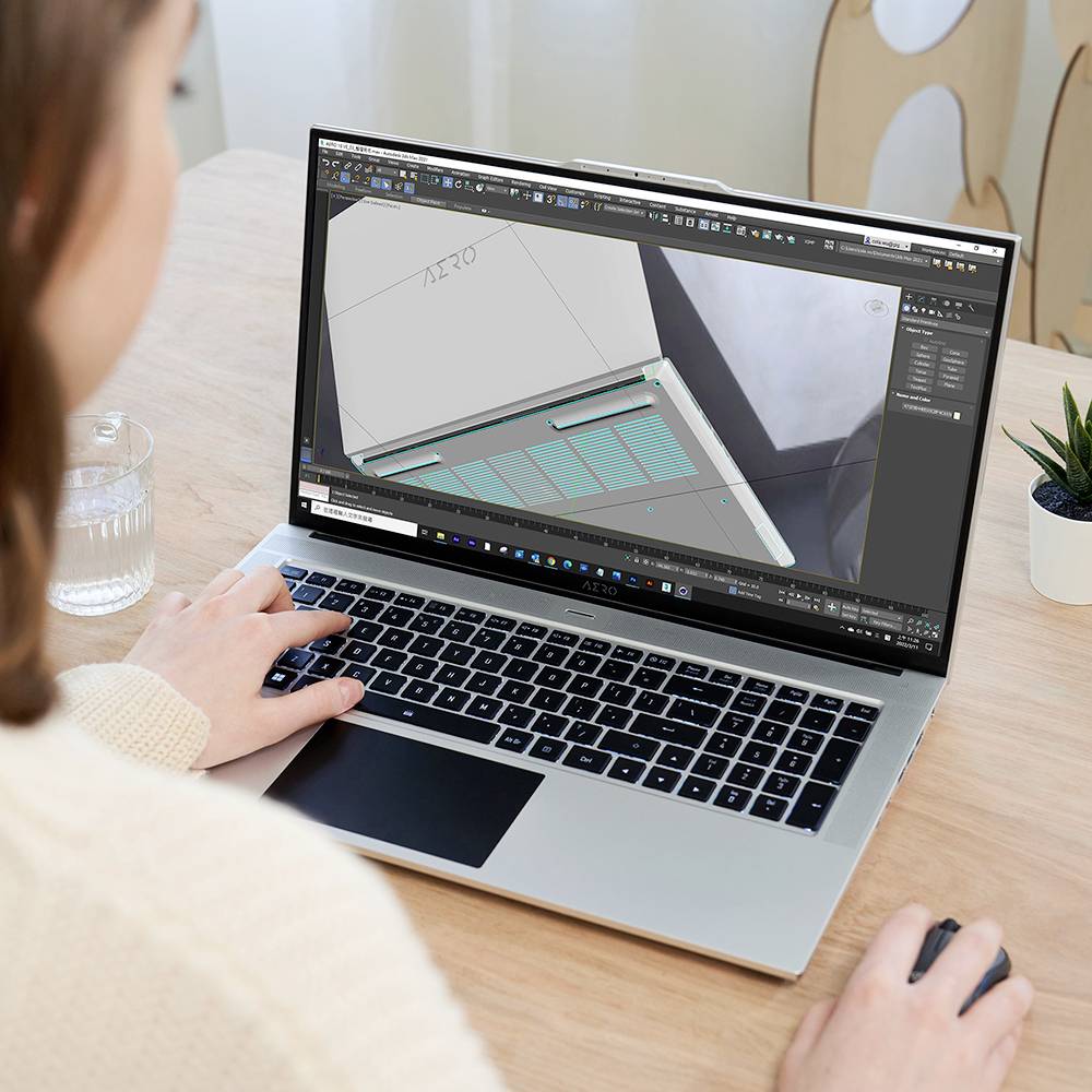 Gigabyte Notebook AERO 17 XE5-73DE738HP 43.9 cm (17.3 Zoll) UHD Intel® Core™ i7 i7-12700H 16 GB RAM 2 TB SSD Nvidia GeForce RTX 3070 Ti Silber