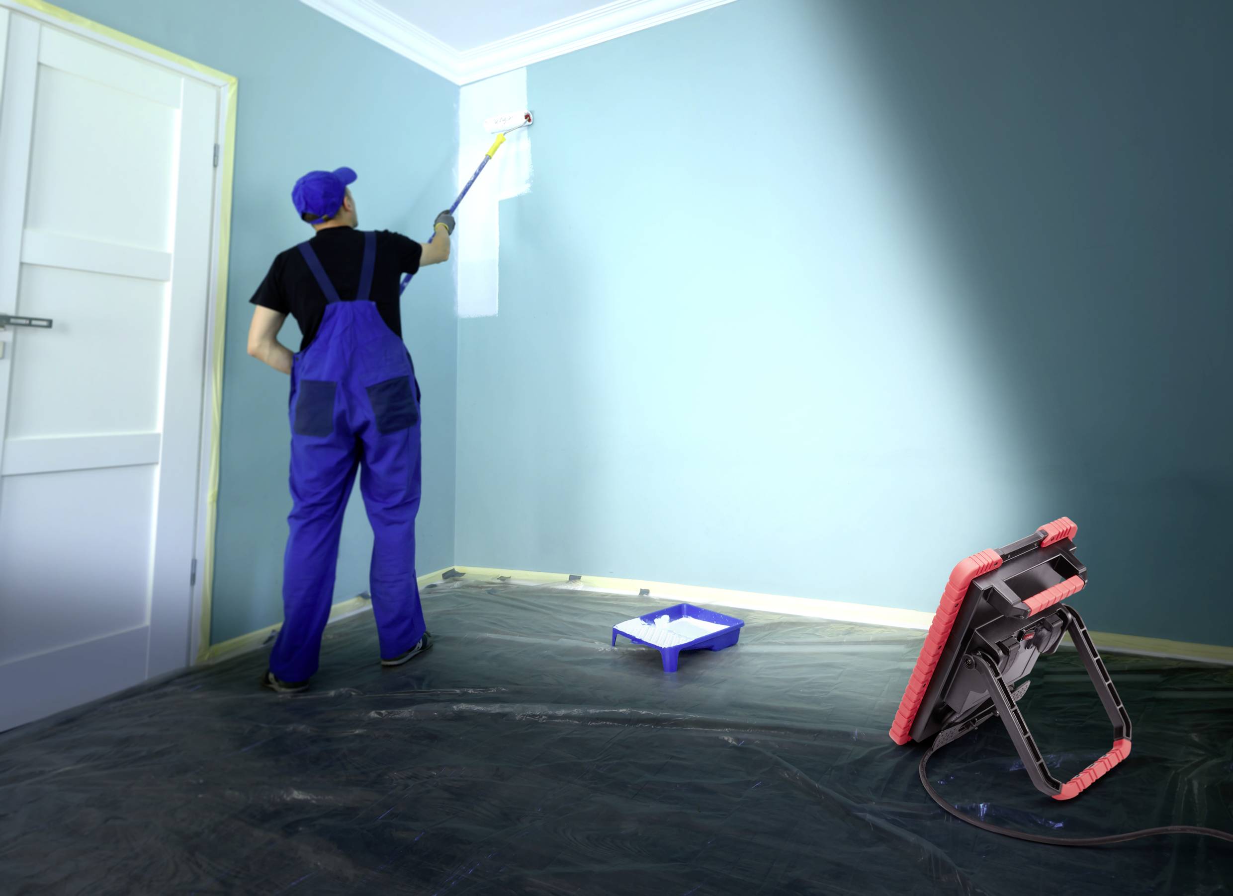 TOOLCRAFT Baustrahler 60W 6000lm Weiß TO-7705437