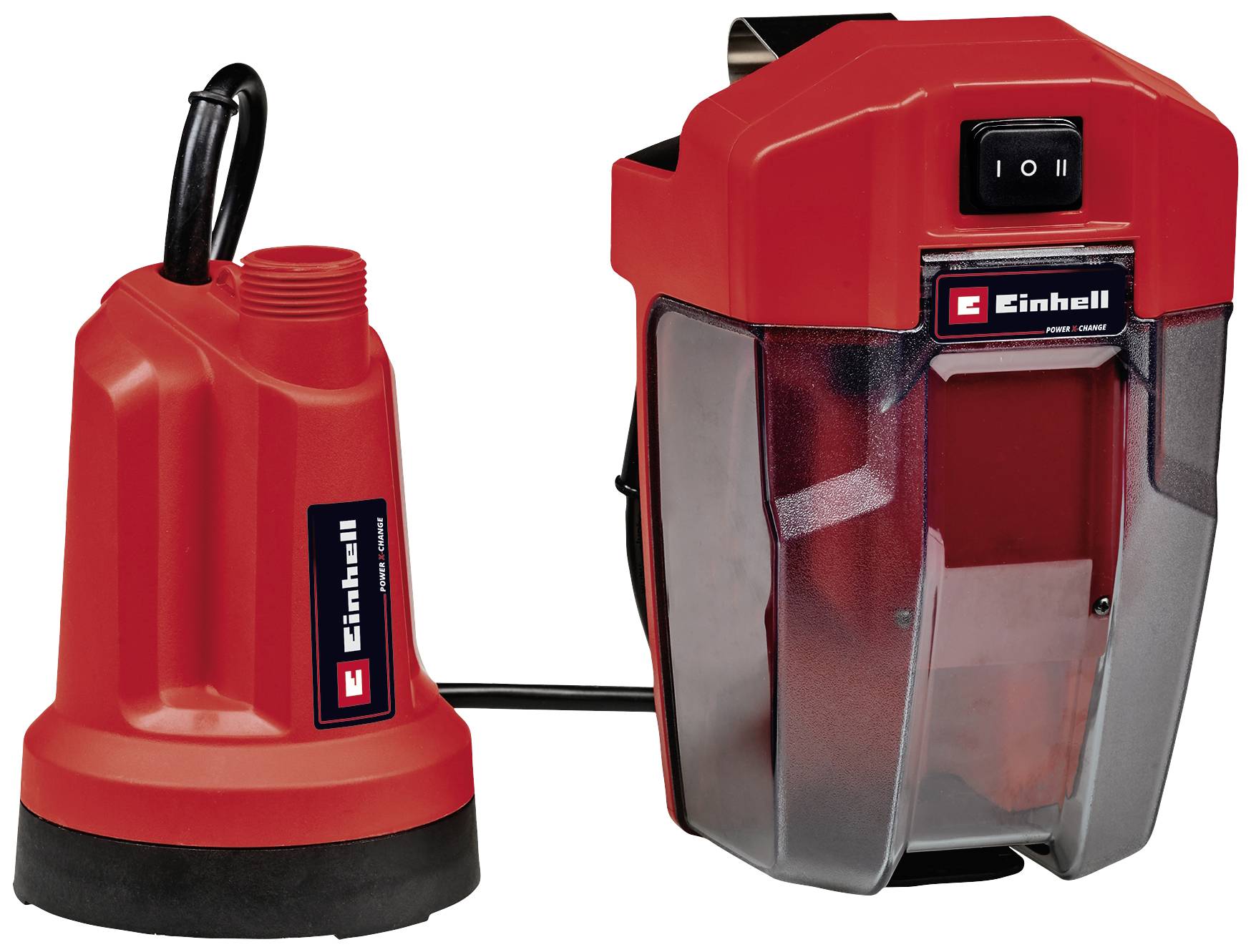 Einhell Power X-Change GE-SP 18 LL Li (1x4,0Ah) Klarwasser-Tauchpumpe 4500 l/h 8m