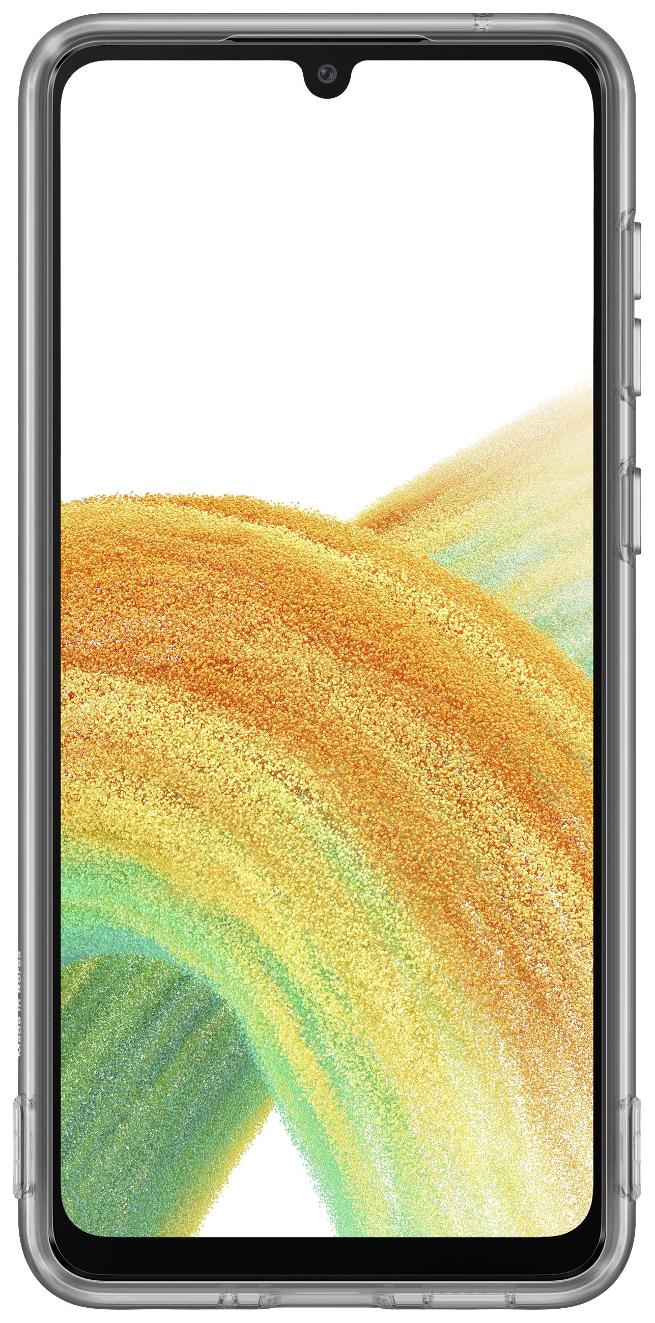 Samsung Soft Clear Cover Backcover Samsung Galaxy A33 5G Dunkelgrau Stoßfest EF-QA336TBEGWW