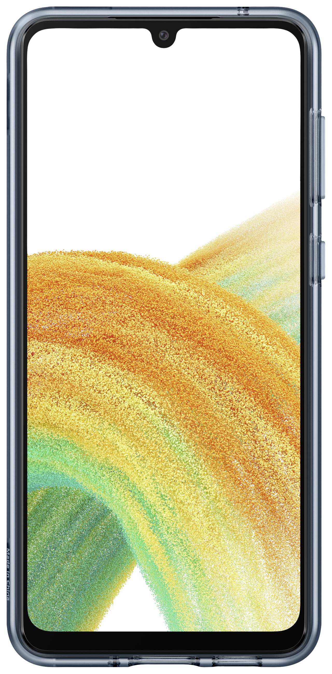 Samsung Slim Strap Cover Backcover Samsung Galaxy A33 5G Schwarz Stoßfest EF-XA336CBEGWW