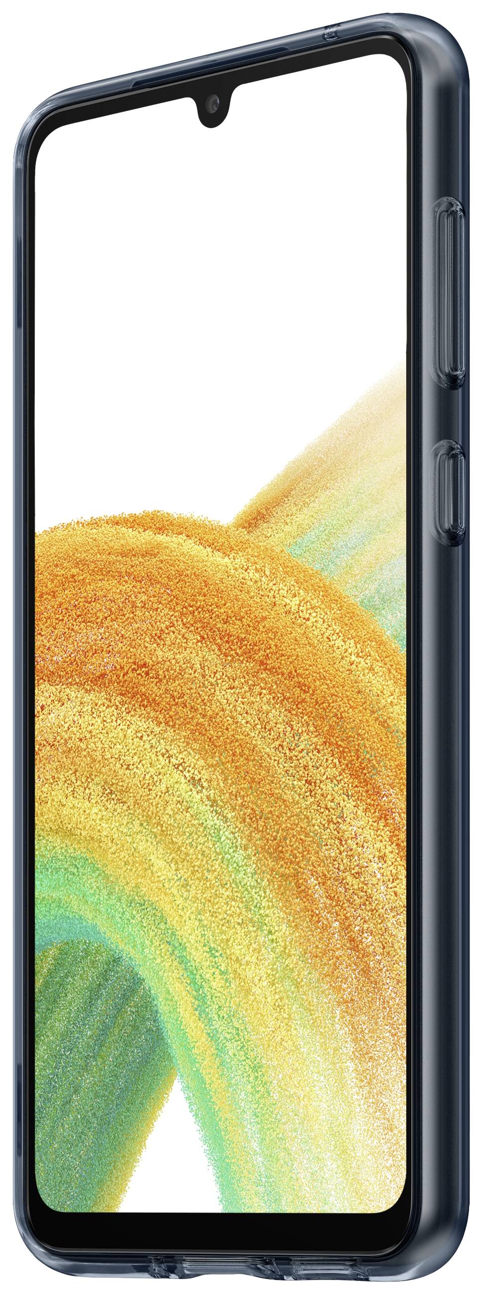 Samsung Slim Strap Cover Backcover Samsung Galaxy A33 5G Schwarz Stoßfest EF-XA336CBEGWW