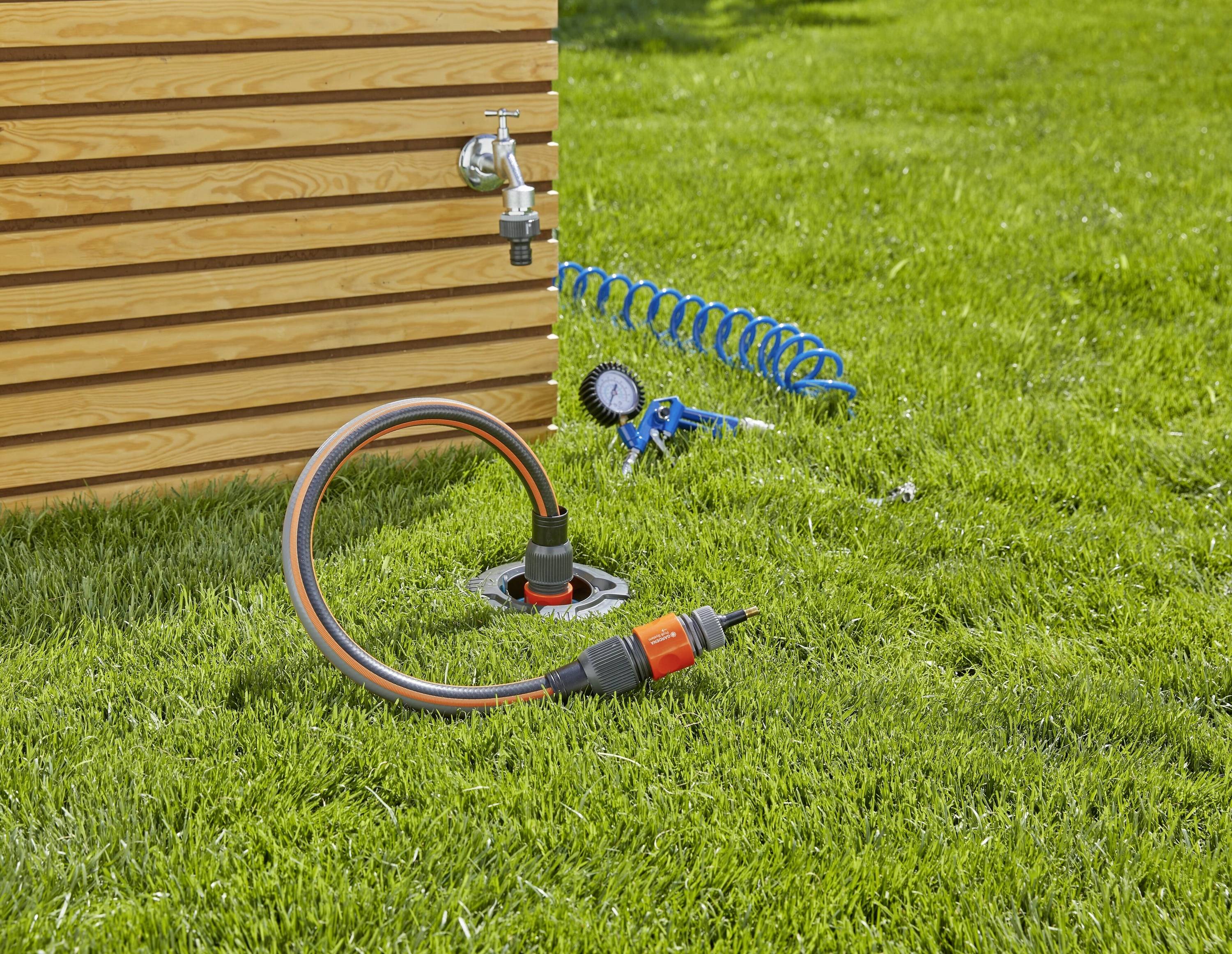 GARDENA Sprinklersystem Entwässerungsventil-Set Steckkupplung 02770-20